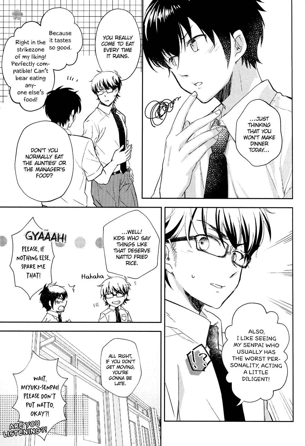 Page 20 Chapter Unknown_8e6b Diamond no Ace - Omnibus of Rainy Days (Doujinshi)