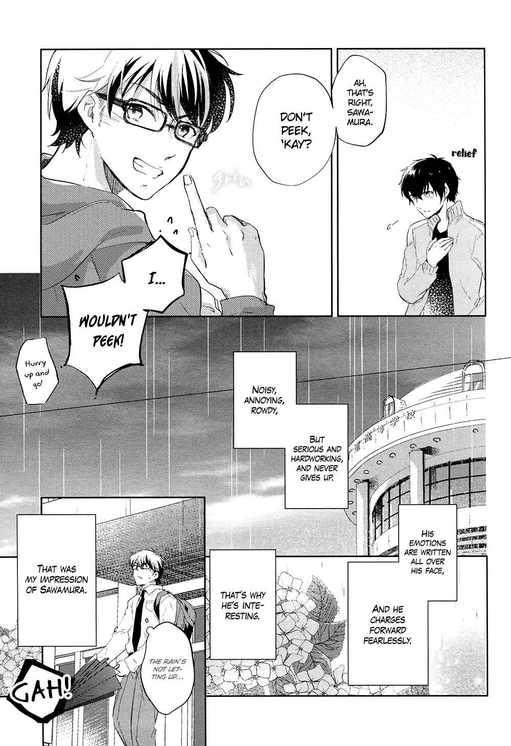 Page 8 Chapter Unknown_8e6b Diamond no Ace - Omnibus of Rainy Days (Doujinshi)