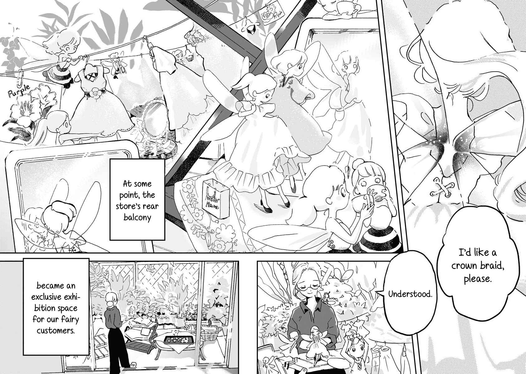 Page 8 Chapter 2 The Fairy and the Dressmaker