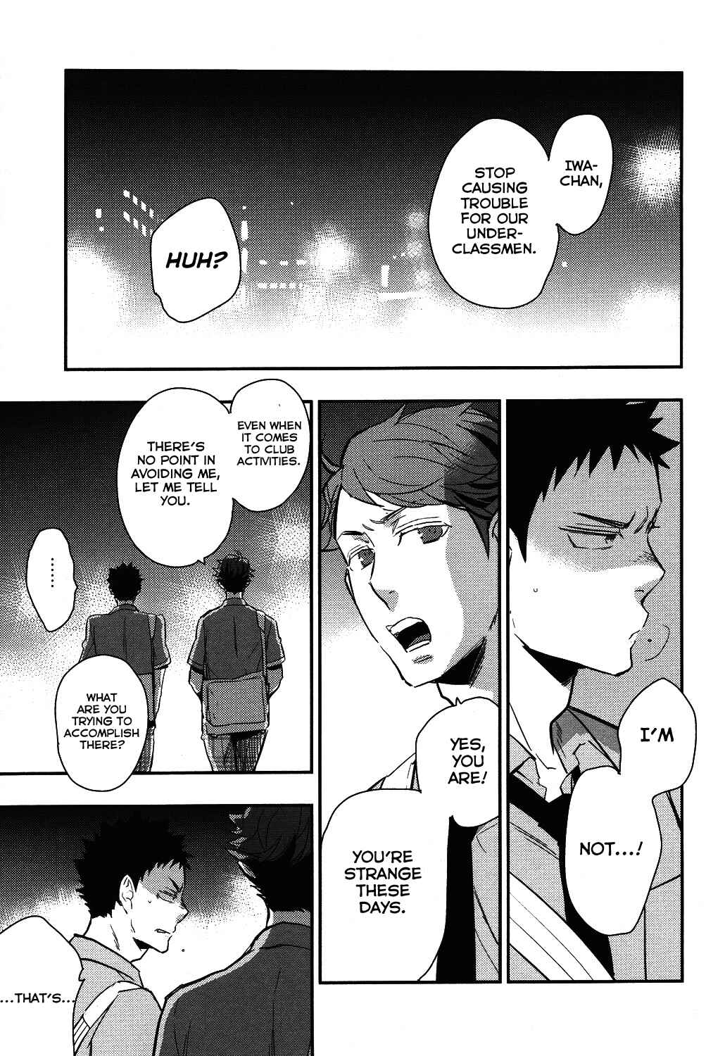 Page 29 Chapter 1 Haikyuu!! - Iwa-chan no Yuuutsu (Doujinshi)
