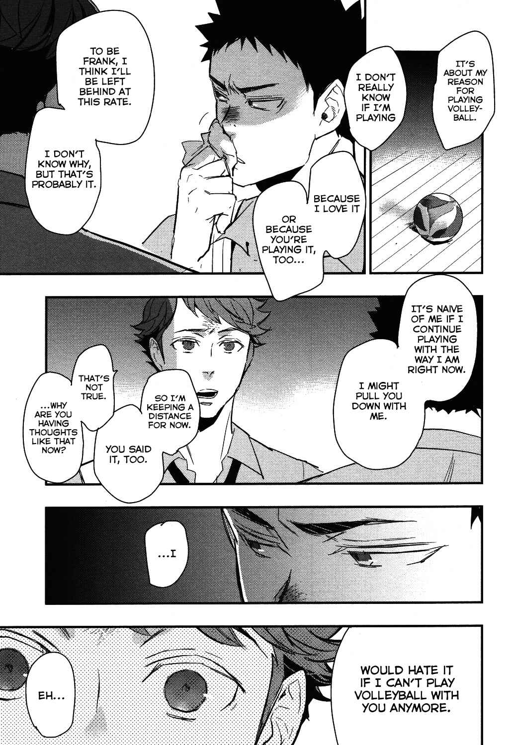 Page 35 Chapter 1 Haikyuu!! - Iwa-chan no Yuuutsu (Doujinshi)