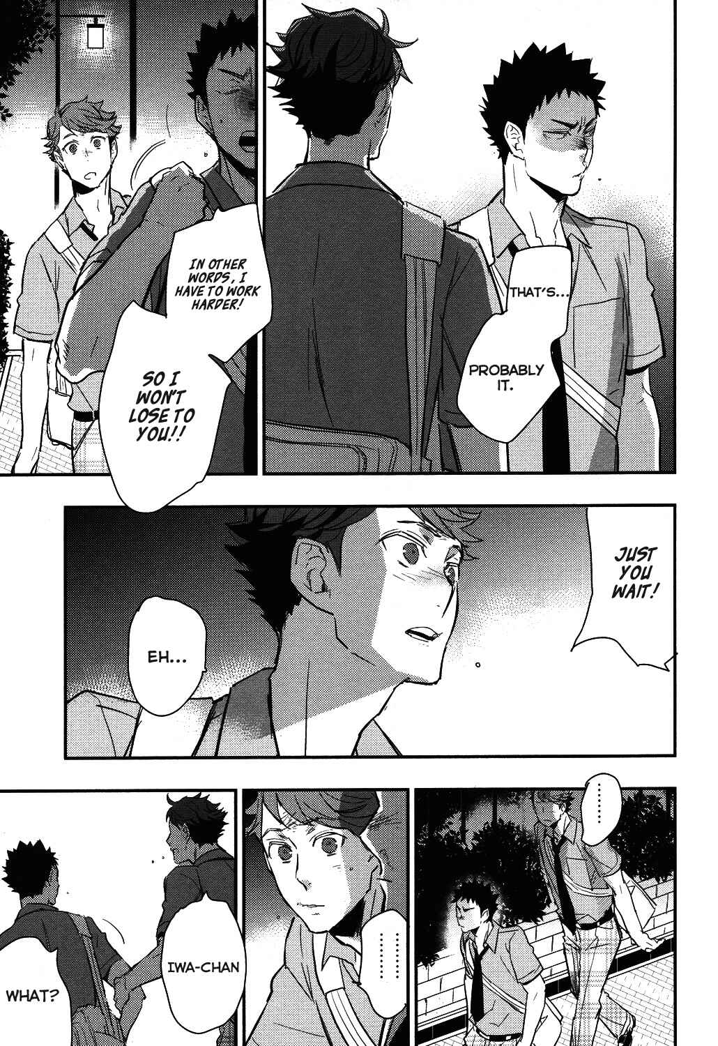 Page 37 Chapter 1 Haikyuu!! - Iwa-chan no Yuuutsu (Doujinshi)
