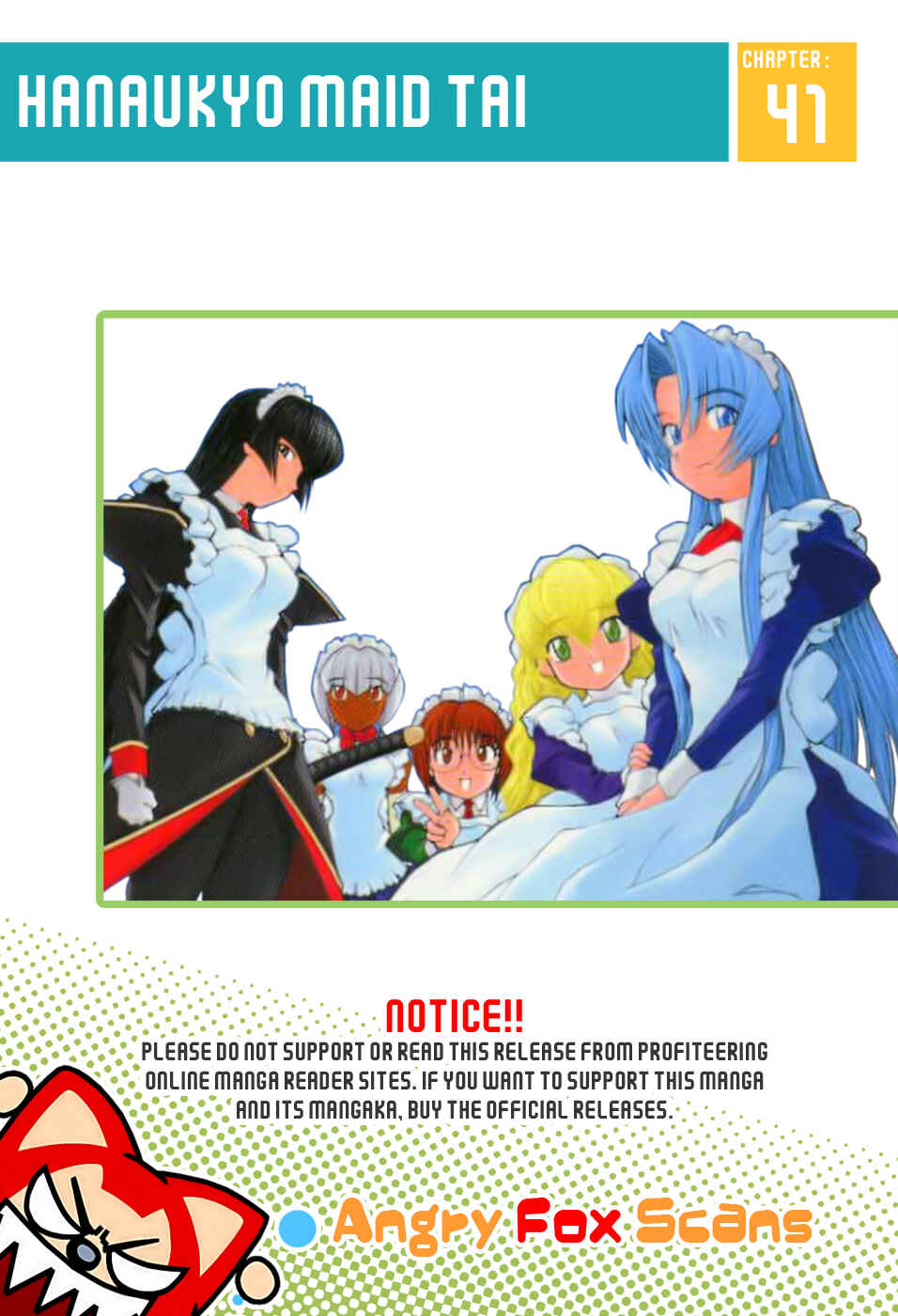 Page 1 Chapter 41 Hanaukyou Maid Tai