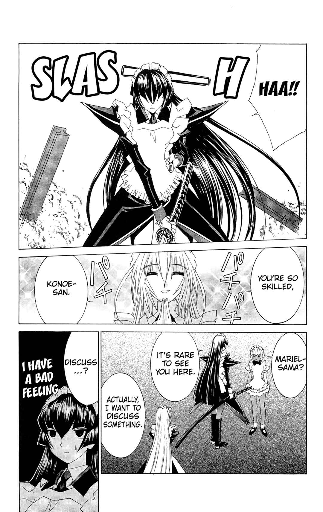 Page 14 Chapter 61 Hanaukyou Maid Tai