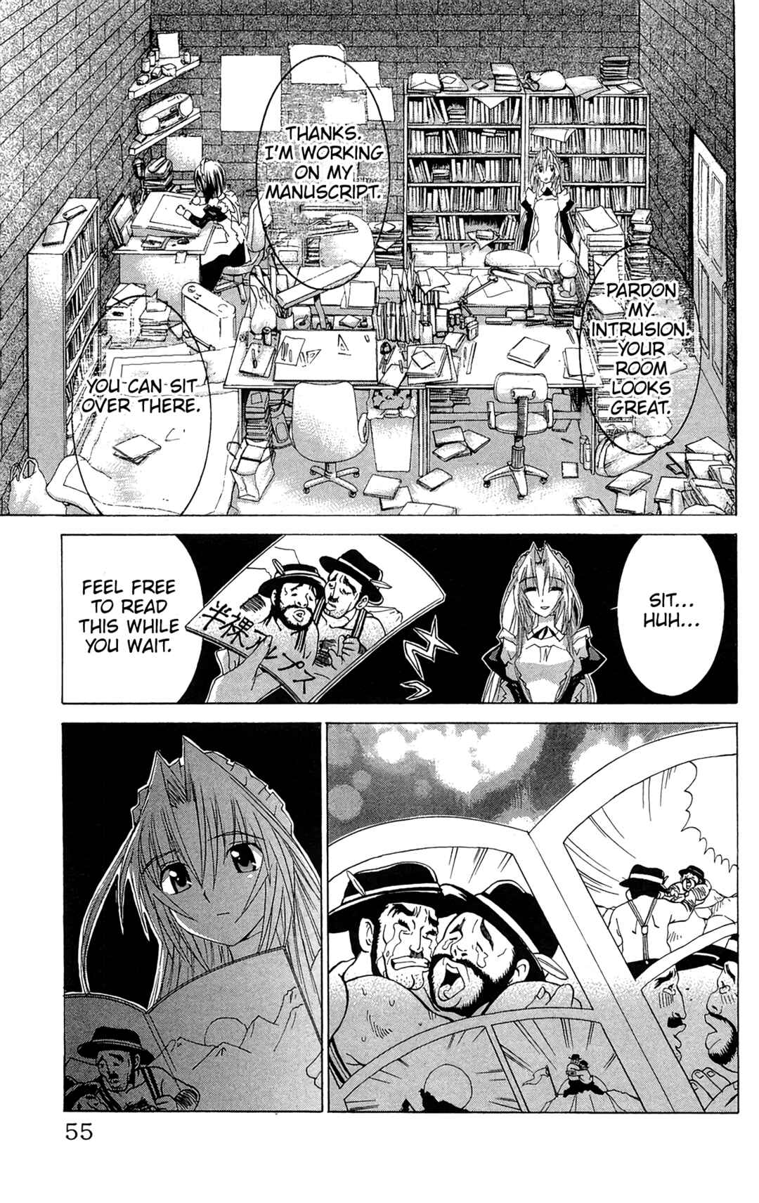 Page 20 Chapter 61 Hanaukyou Maid Tai