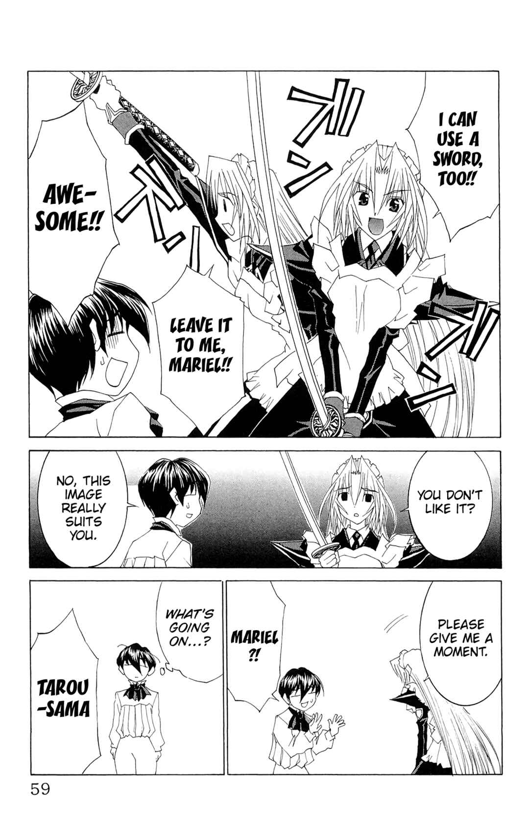 Page 24 Chapter 61 Hanaukyou Maid Tai