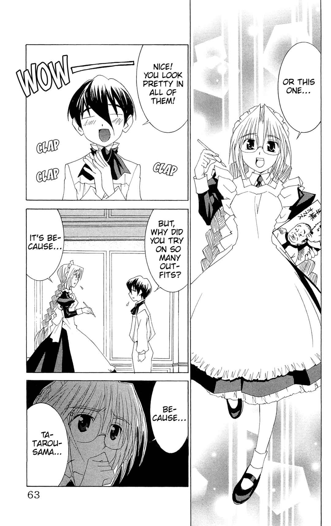 Page 28 Chapter 61 Hanaukyou Maid Tai