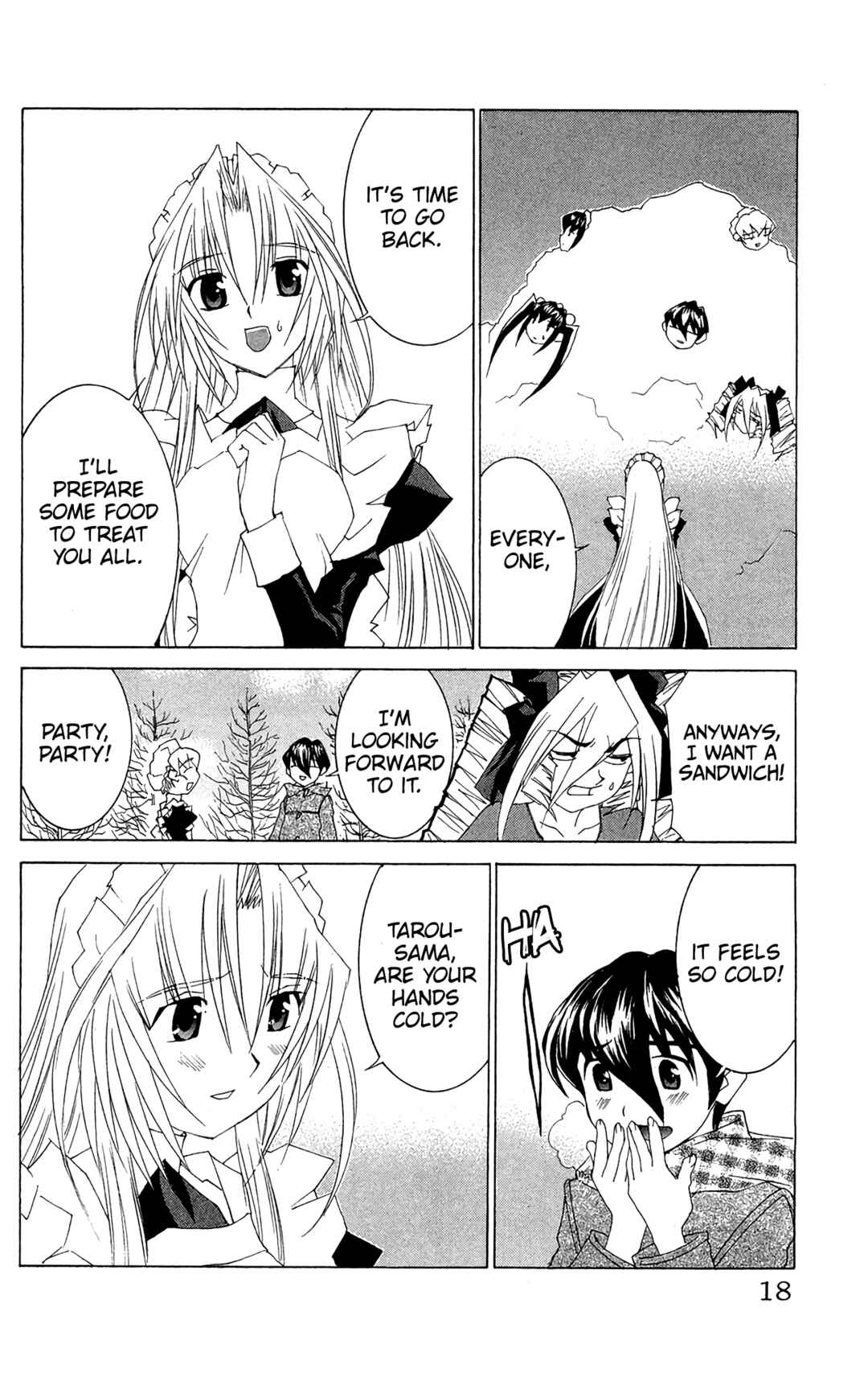 Page 21 Chapter 60 Hanaukyou Maid Tai
