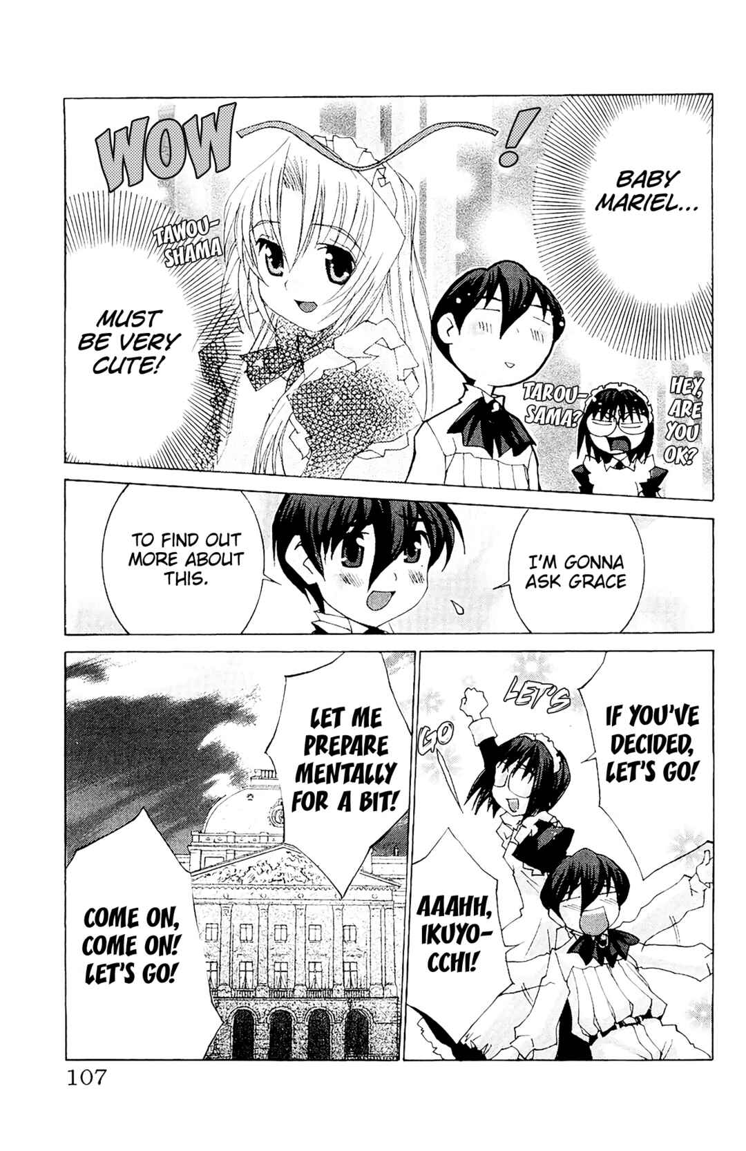 Page 10 Chapter 57 Hanaukyou Maid Tai