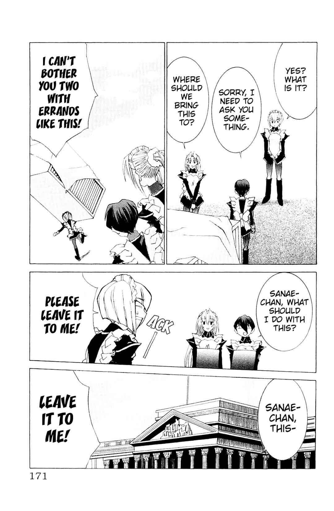 Page 14 Chapter 59 Hanaukyou Maid Tai