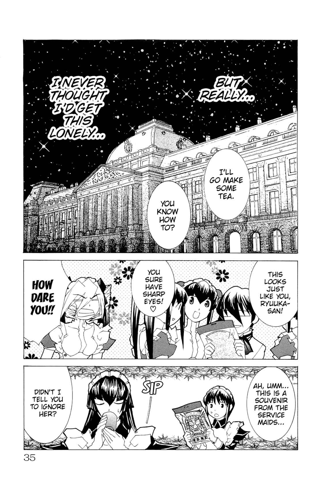 Page 36 Chapter 66 Hanaukyou Maid Tai