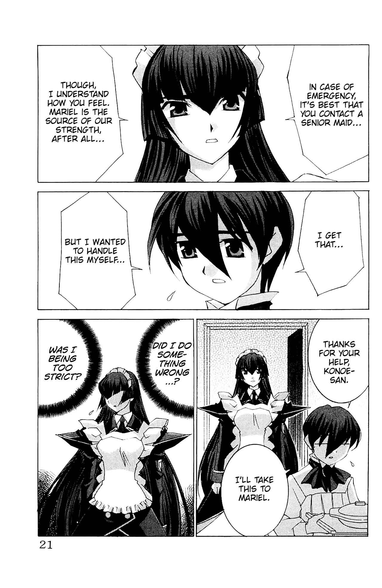 Page 23 Chapter 54 Hanaukyou Maid Tai