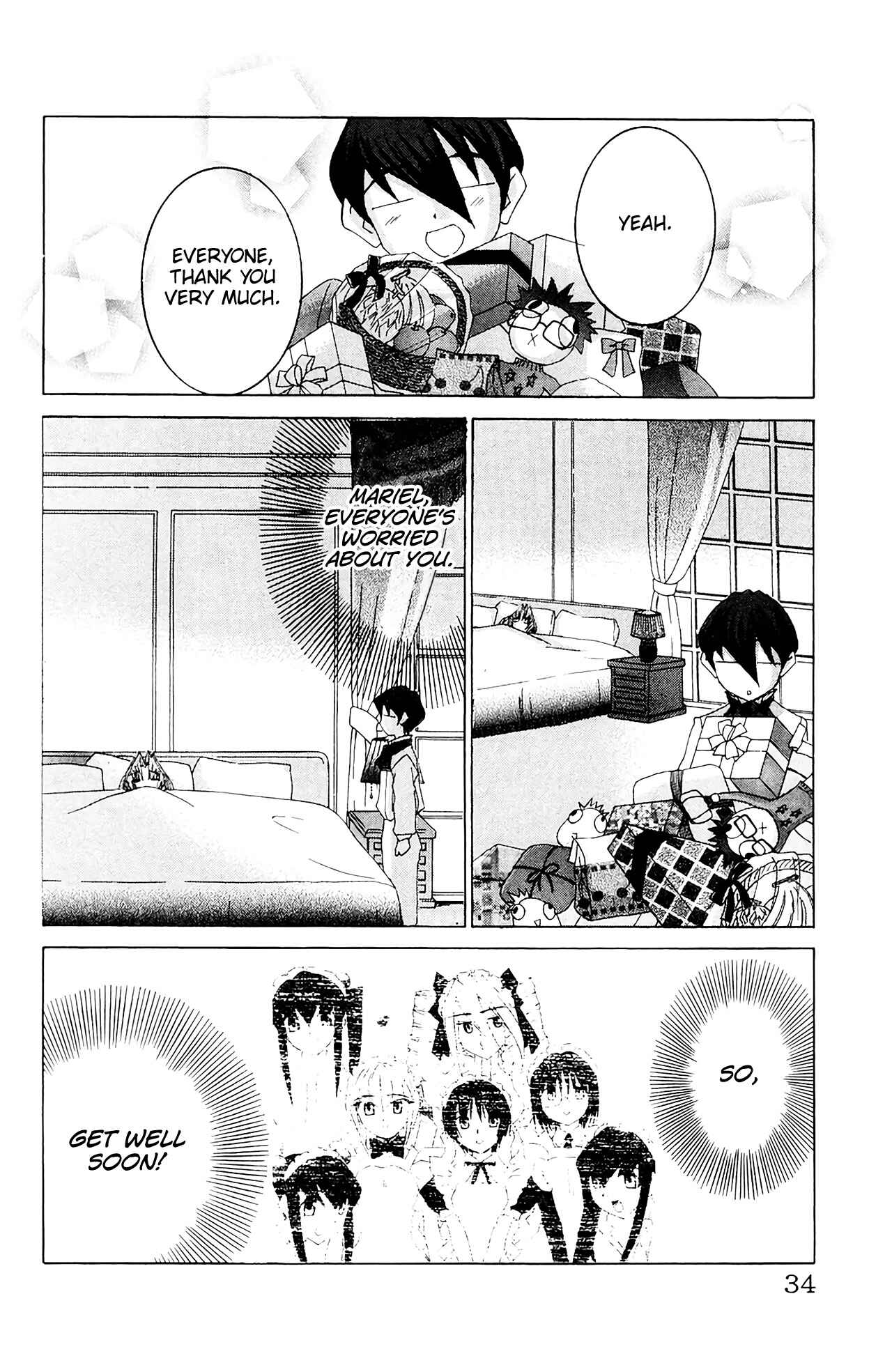 Page 36 Chapter 54 Hanaukyou Maid Tai