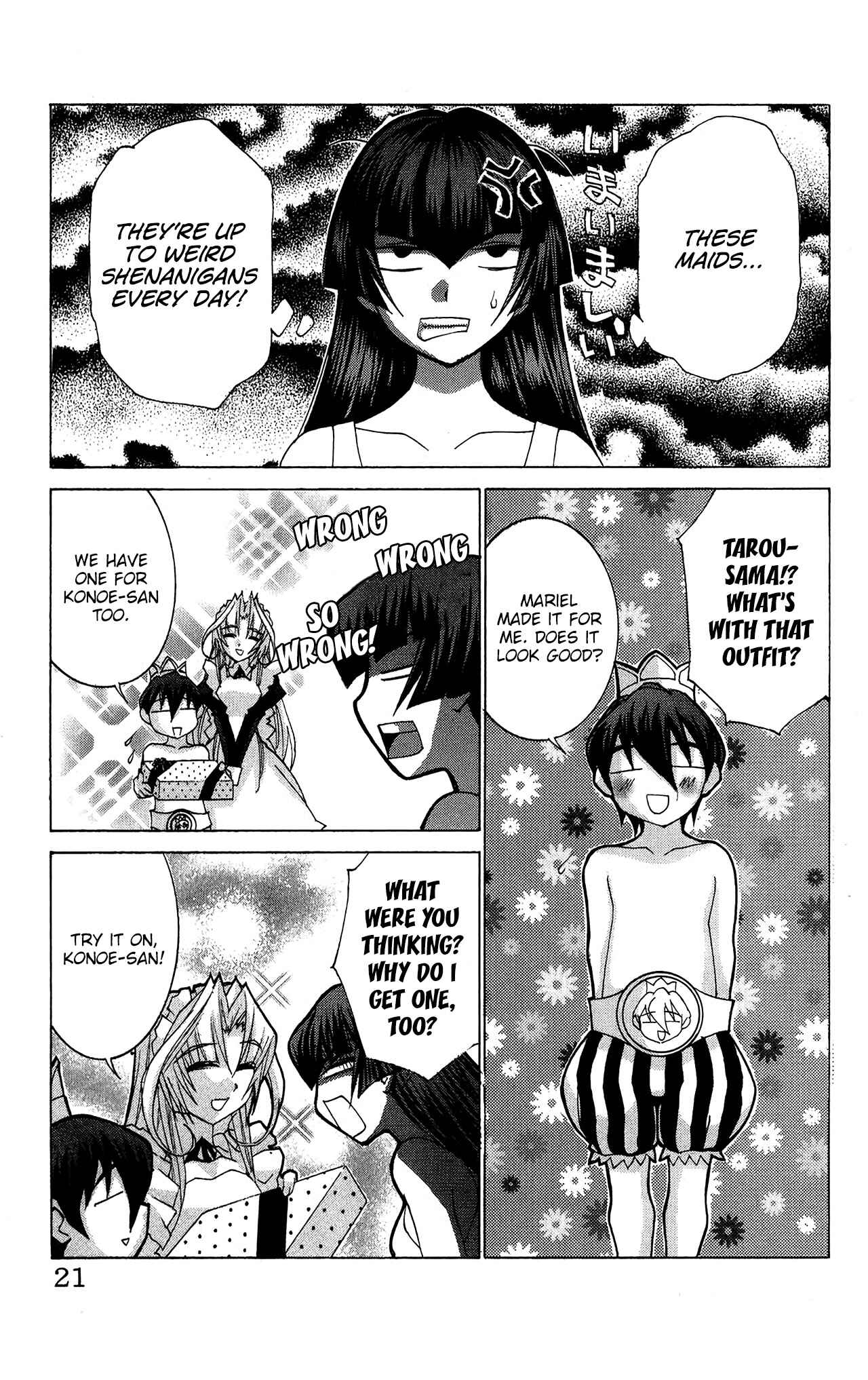 Page 21 Chapter 48 Hanaukyou Maid Tai