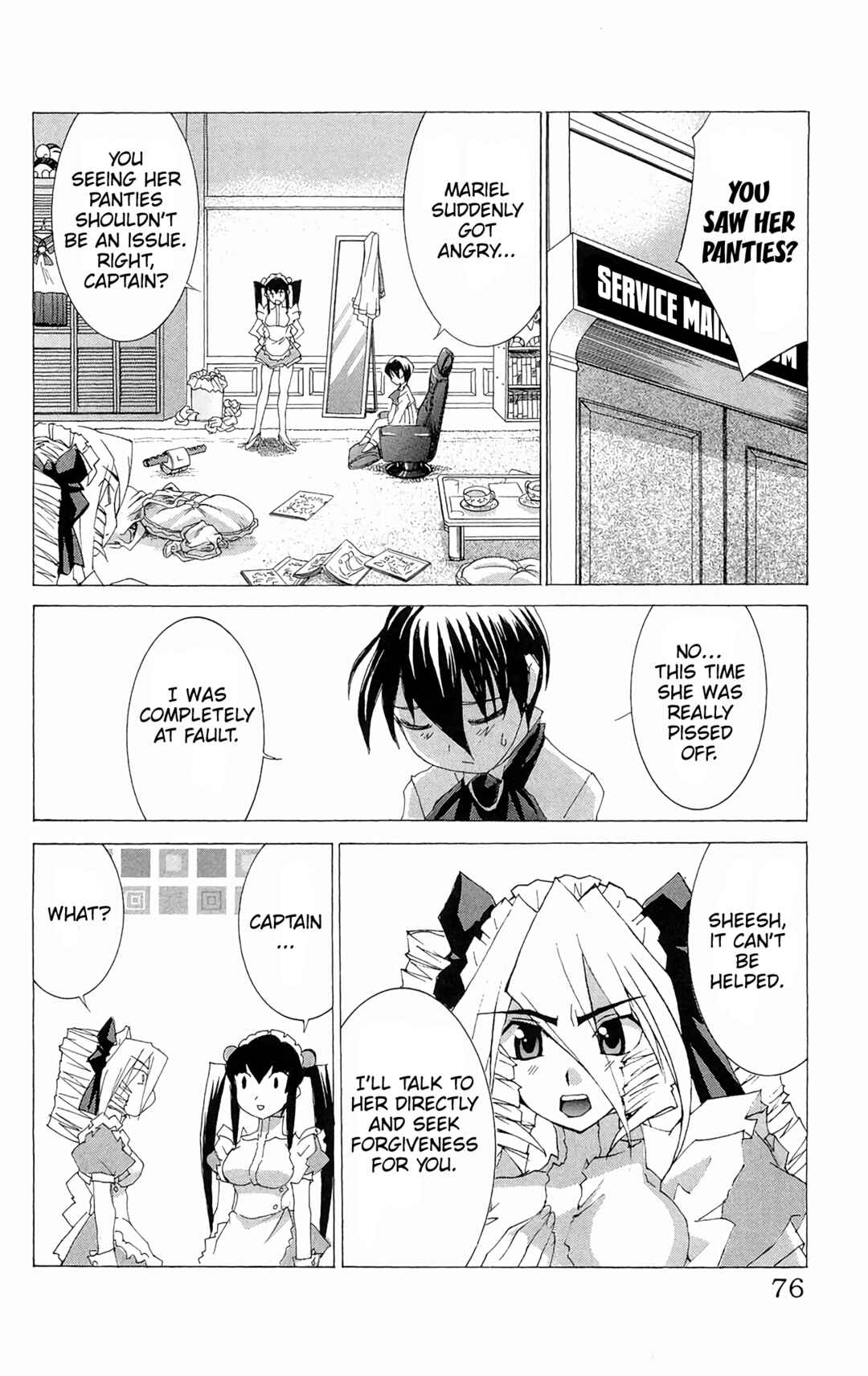 Page 8 Chapter 62 Hanaukyou Maid Tai