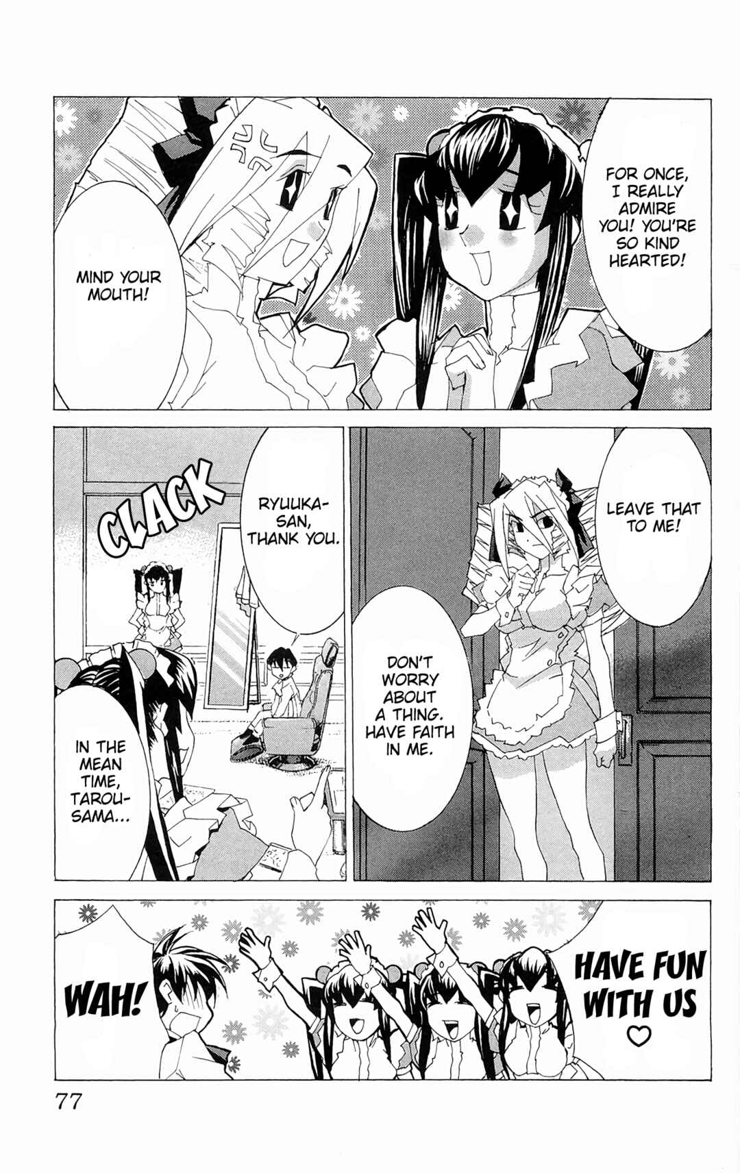 Page 9 Chapter 62 Hanaukyou Maid Tai