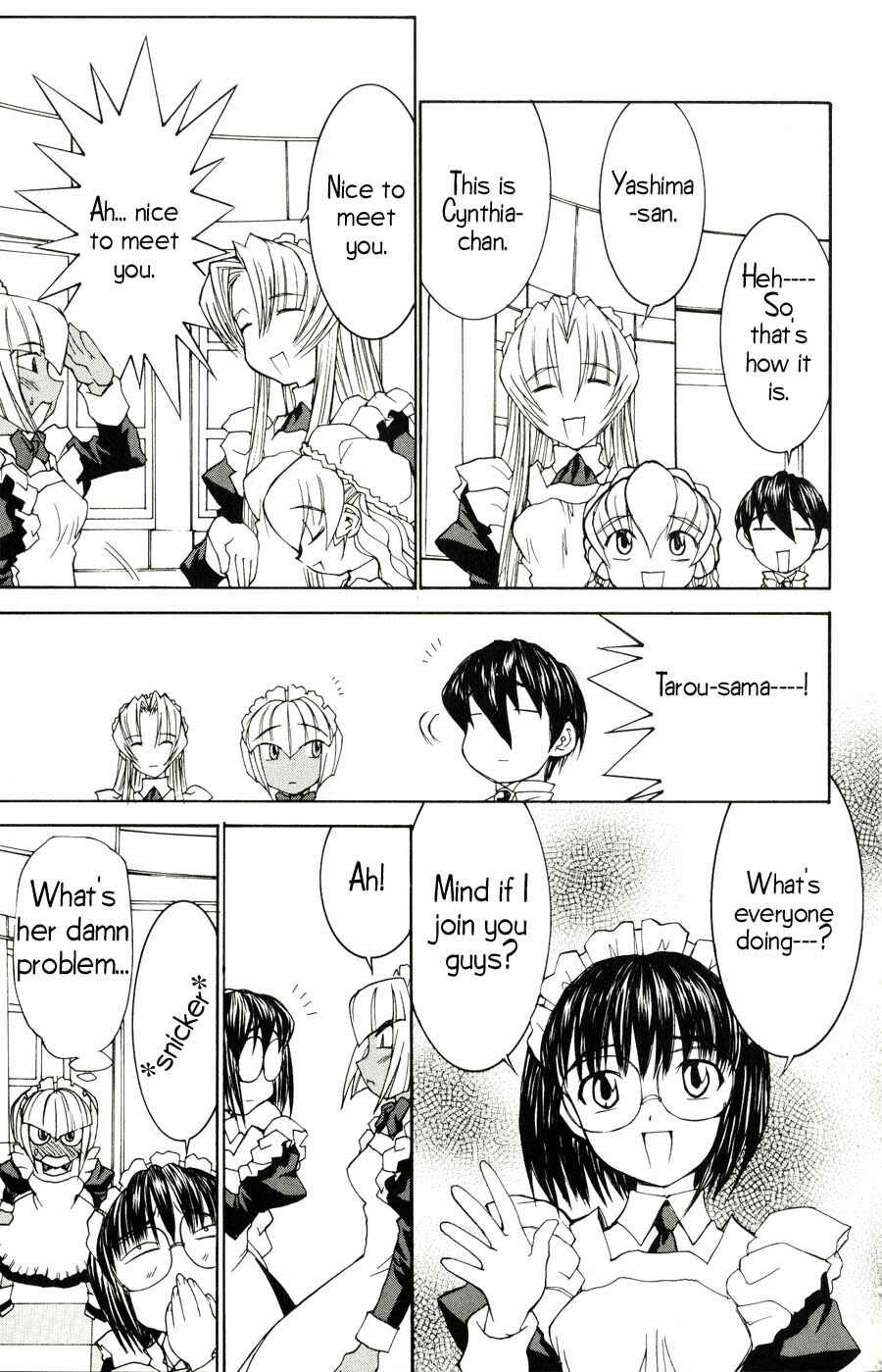 Page 4 Chapter 21 Hanaukyou Maid Tai