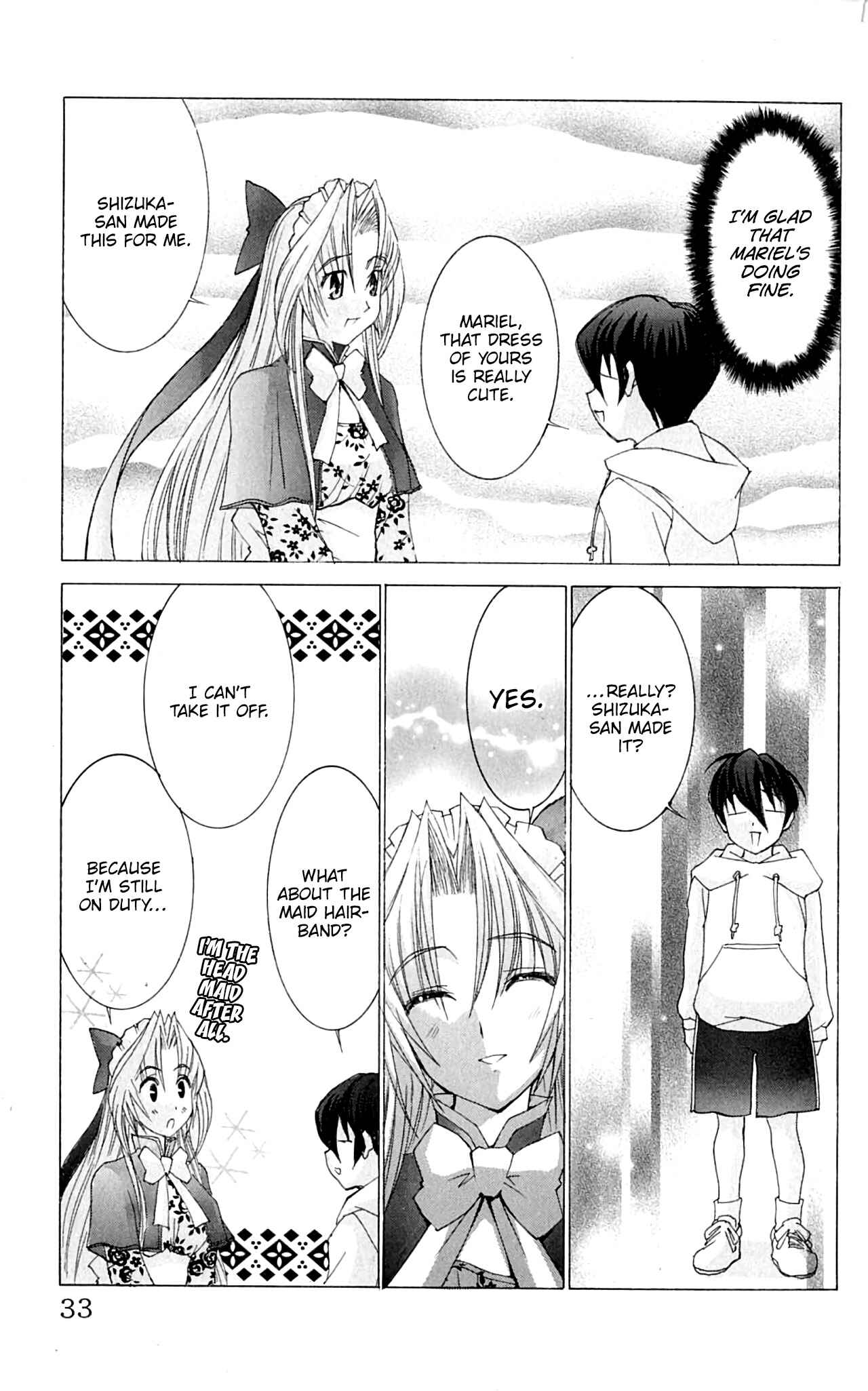 Page 33 Chapter 42 Hanaukyou Maid Tai