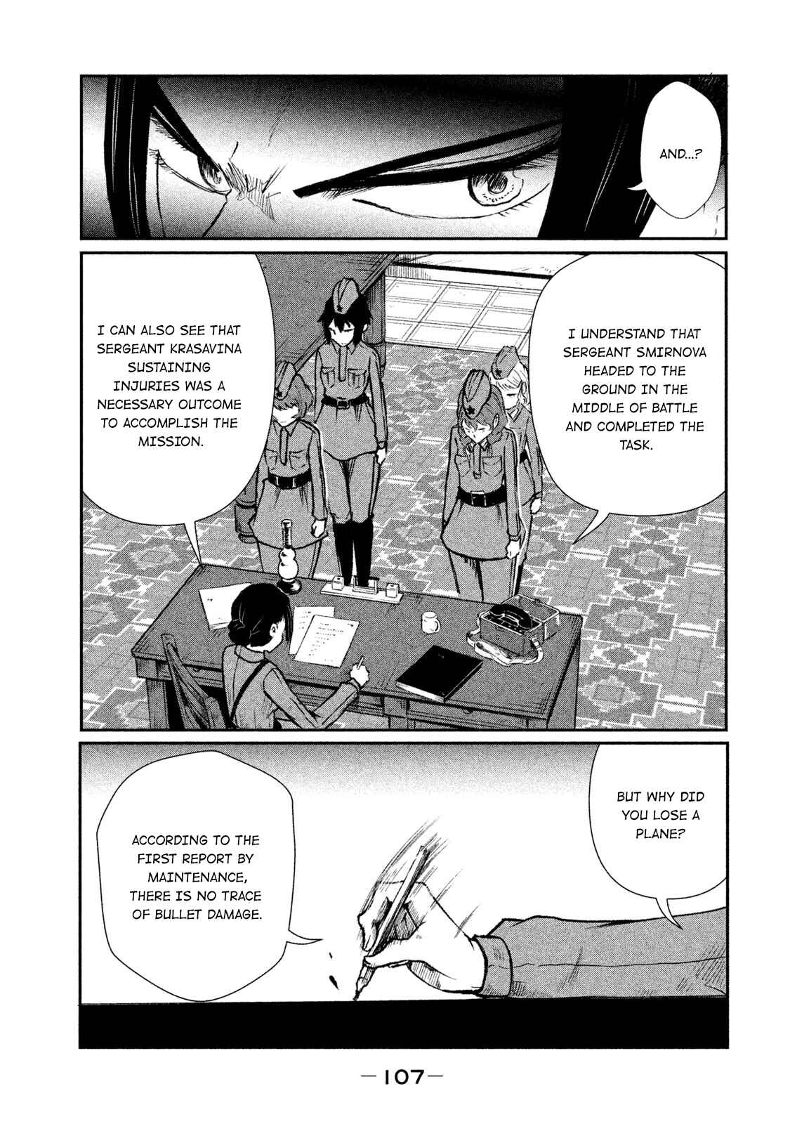 Page 7 Chapter 9 Shirayuri wa Ake ni Somaranai