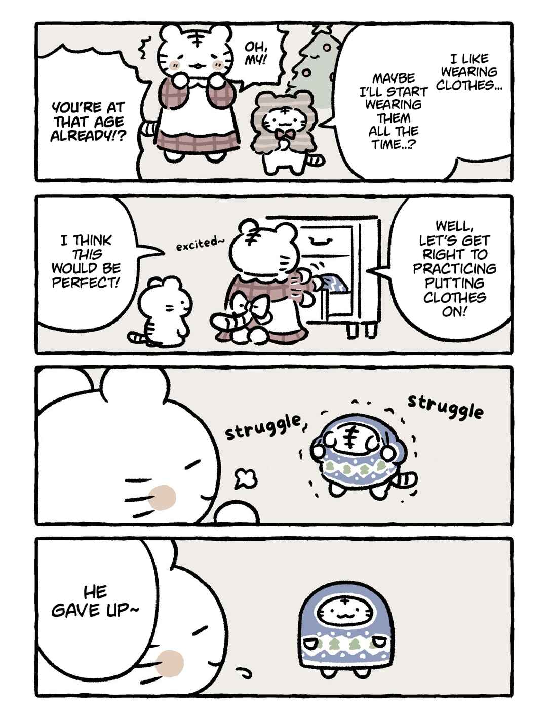 Page 1 Chapter 249 White Tiger and Black Tiger