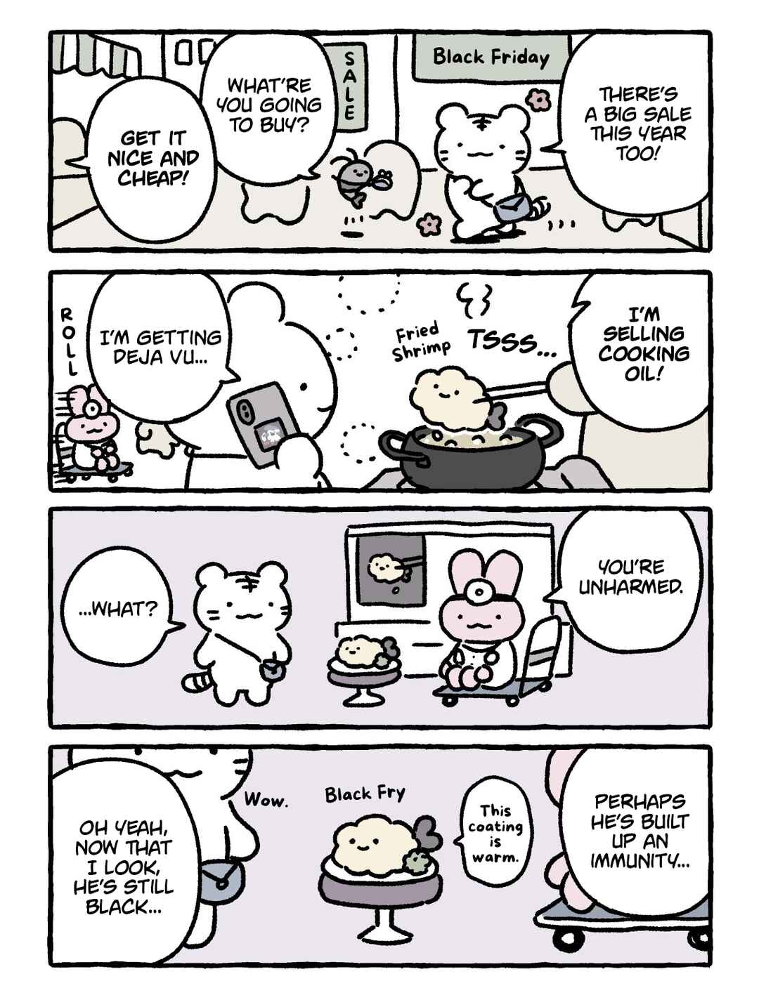 Page 1 Chapter 291 White Tiger and Black Tiger