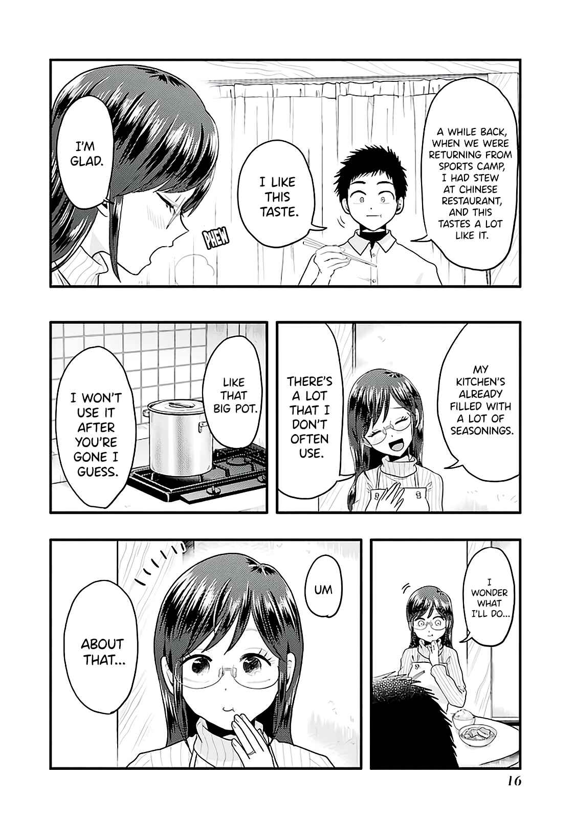 Page 18 Chapter 72 Yakumo-san wa Ezuke ga Shitai.