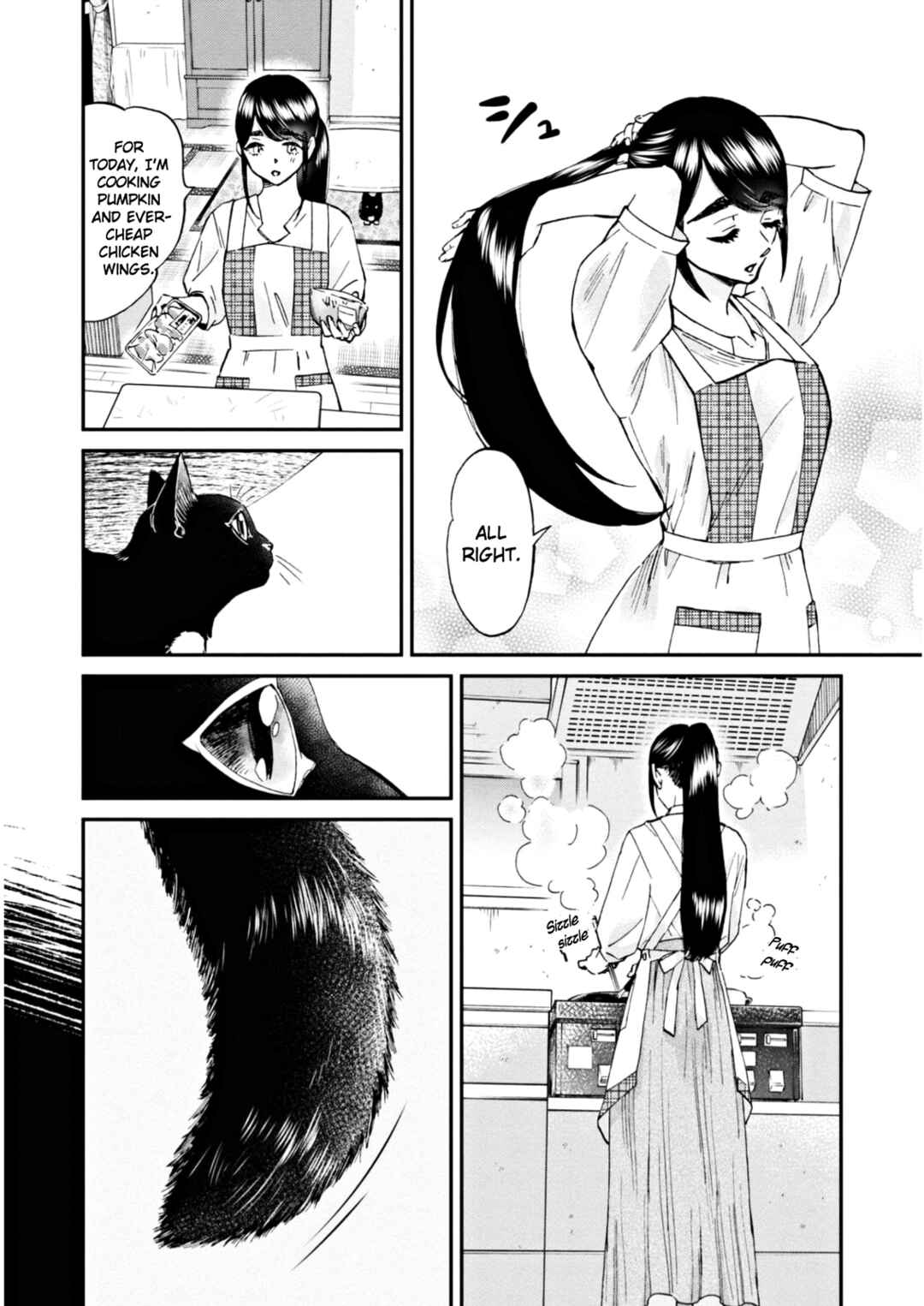 Page 12 Chapter 7 Hosomura-san and the Cats Snack