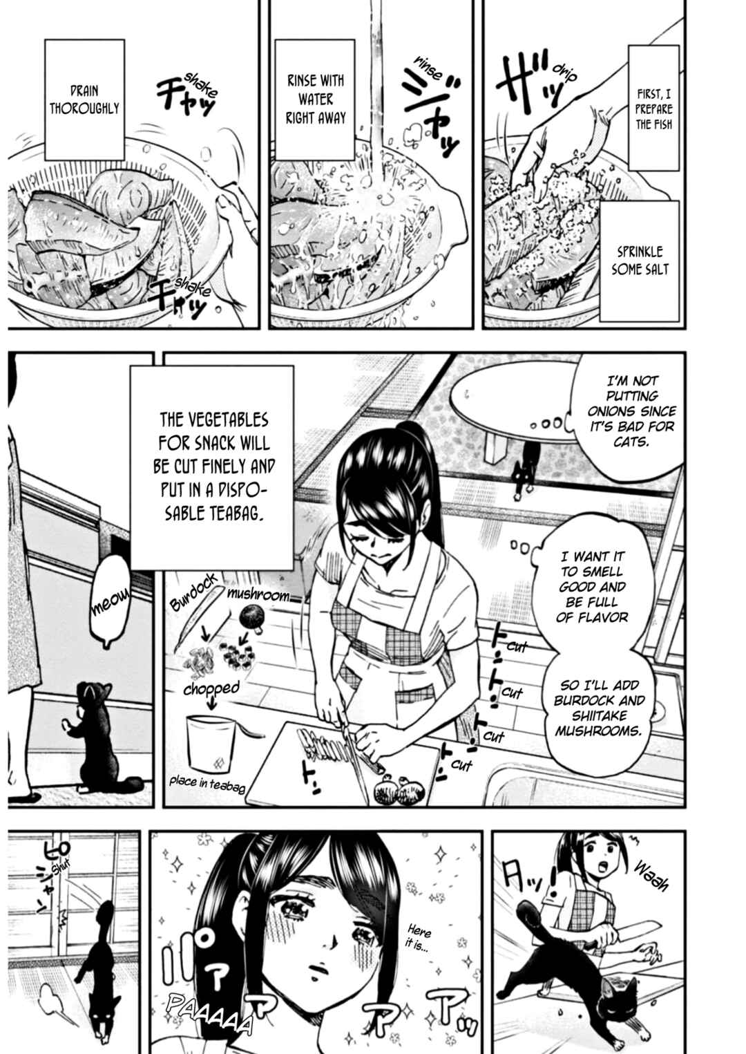 Page 15 Chapter 6 Hosomura-san and the Cats Snack