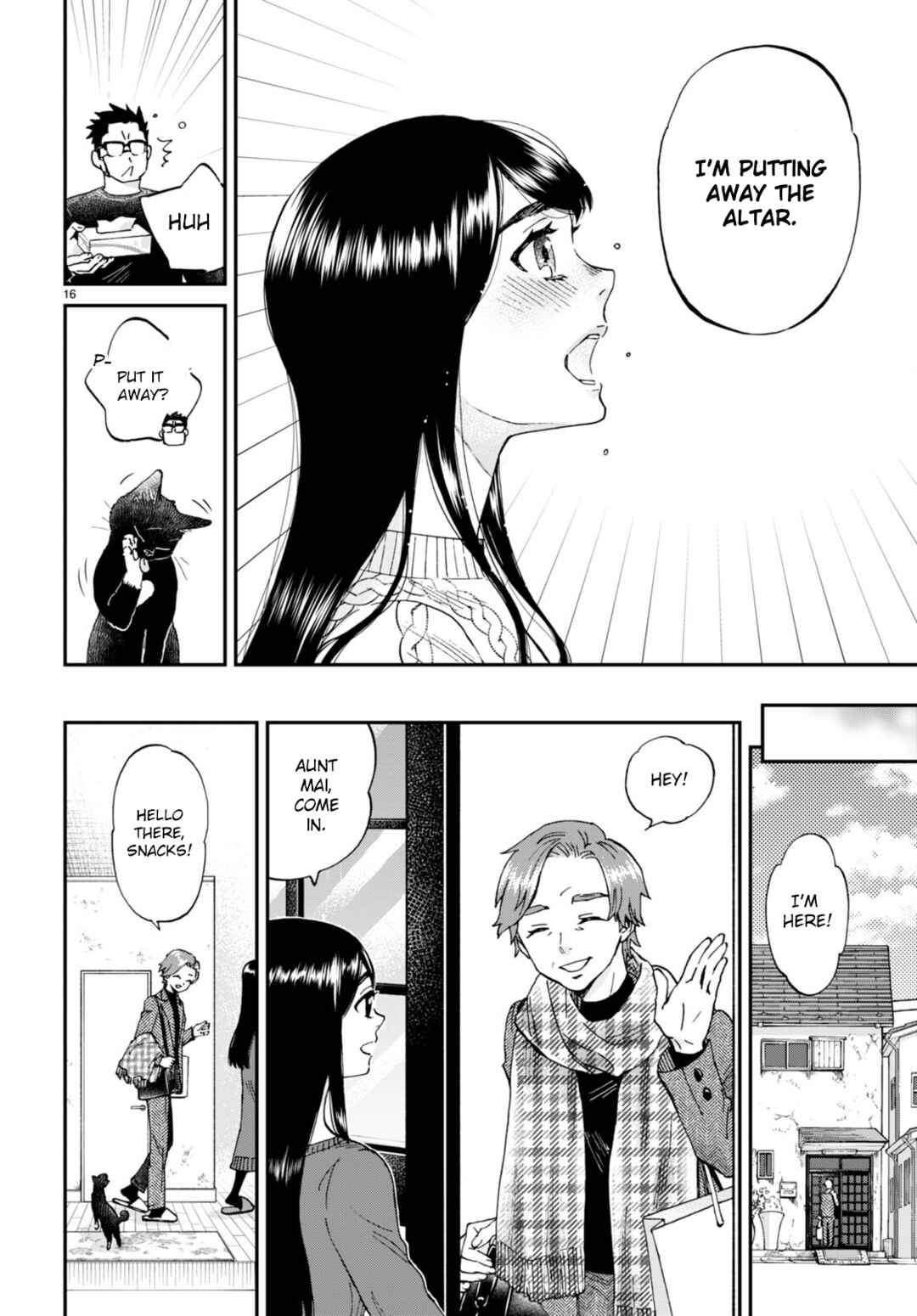 Page 16 Chapter 14 Hosomura-san and the Cats Snack