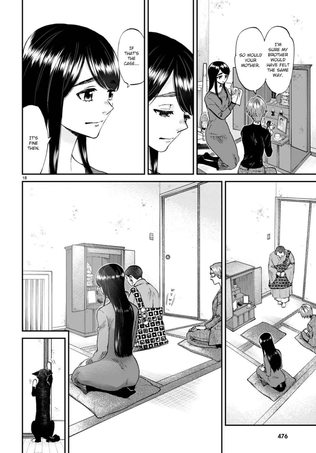 Page 18 Chapter 14 Hosomura-san and the Cats Snack