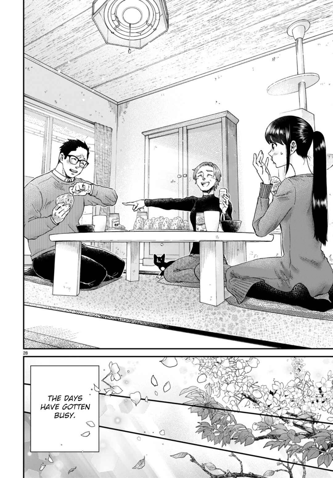 Page 28 Chapter 14 Hosomura-san and the Cats Snack