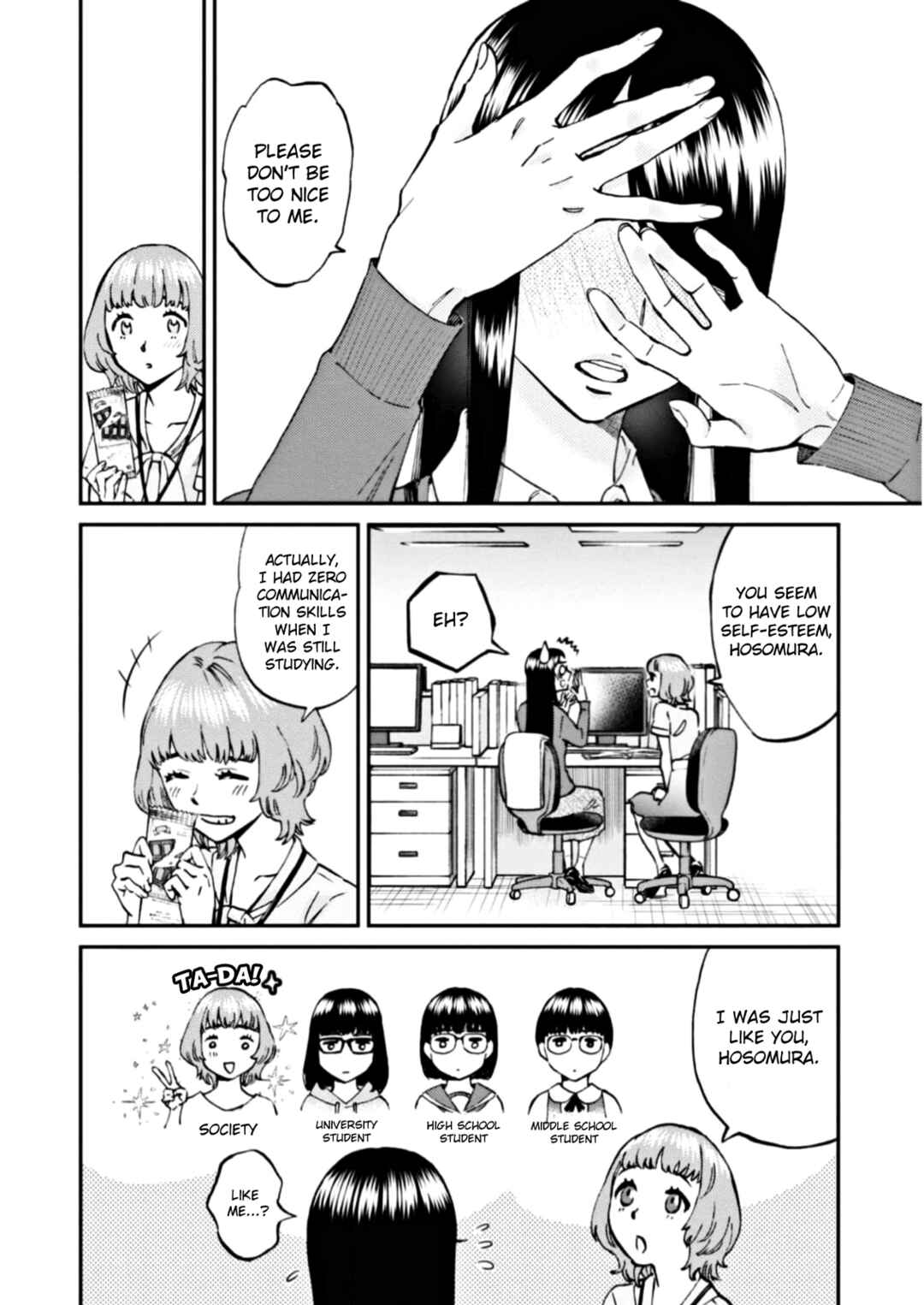 Page 13 Chapter 8 Hosomura-san and the Cats Snack