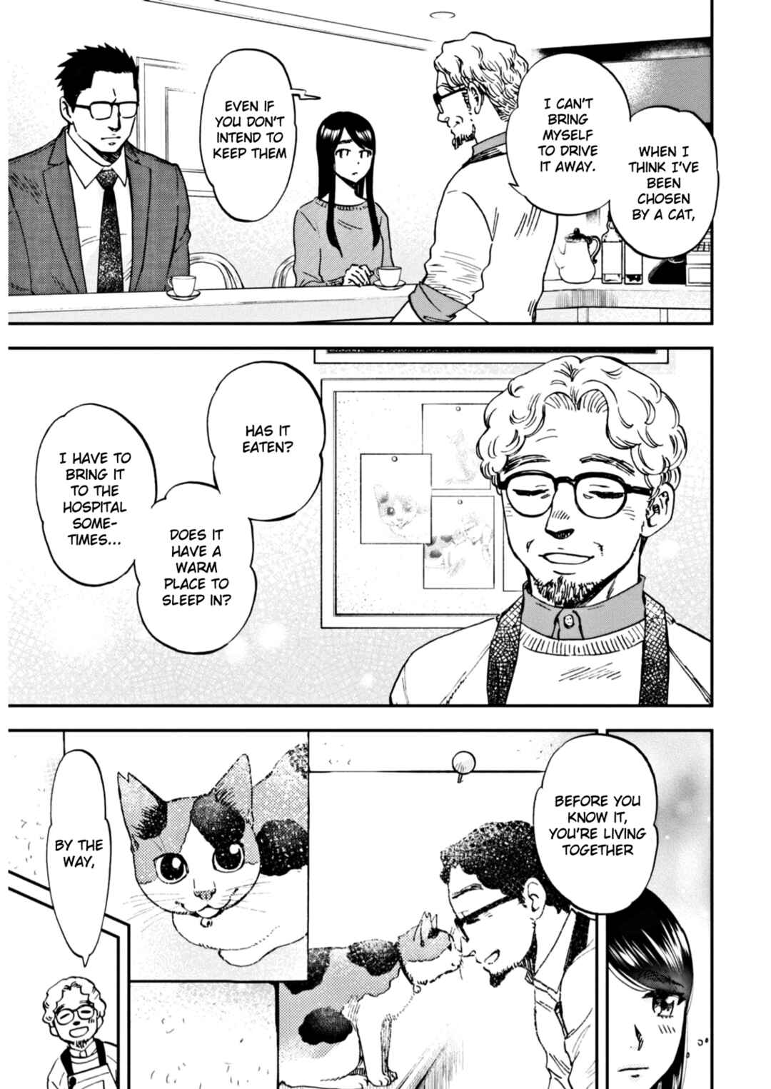 Page 7 Chapter 5 Hosomura-san and the Cats Snack