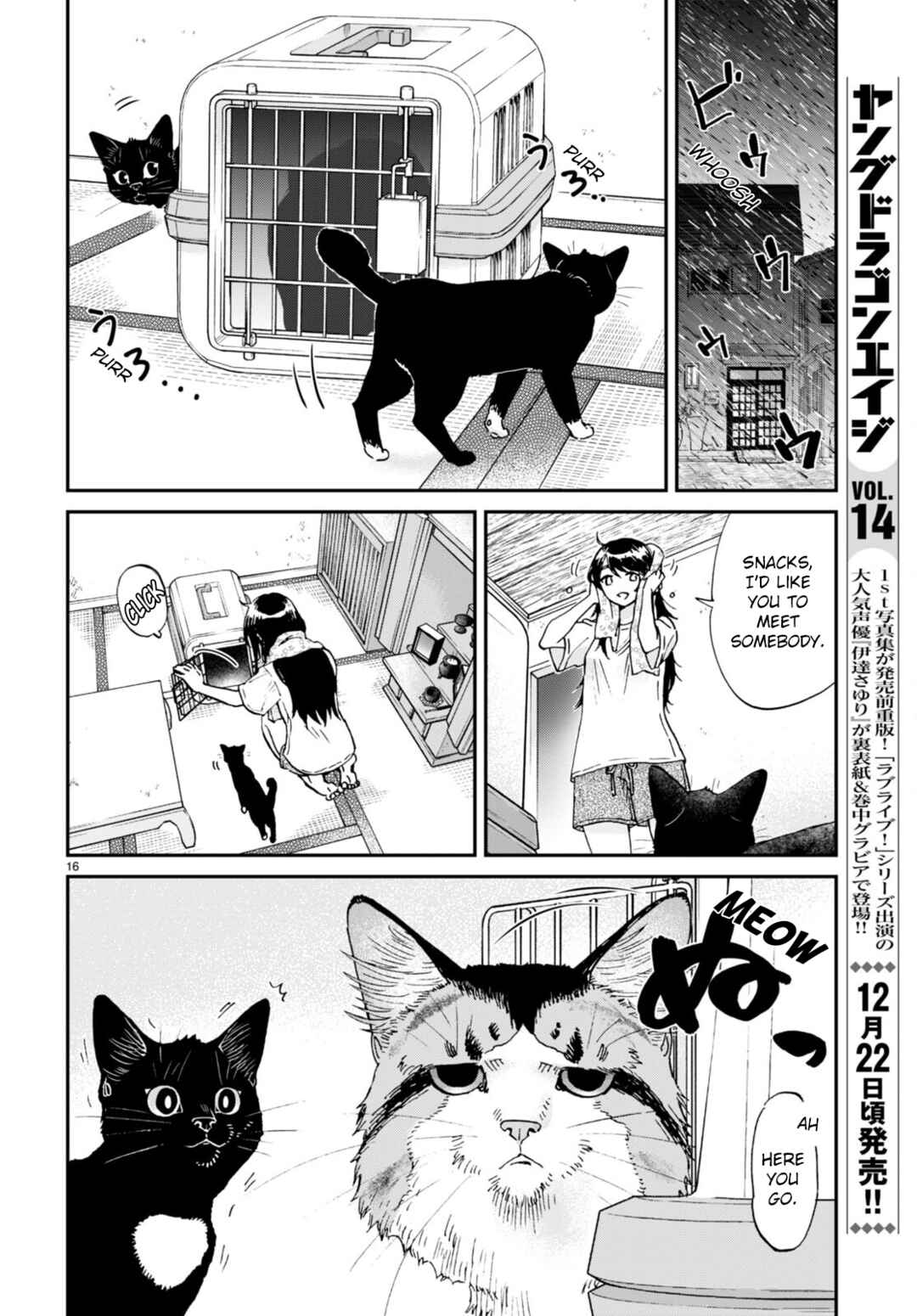 Page 16 Chapter 12 Hosomura-san and the Cats Snack