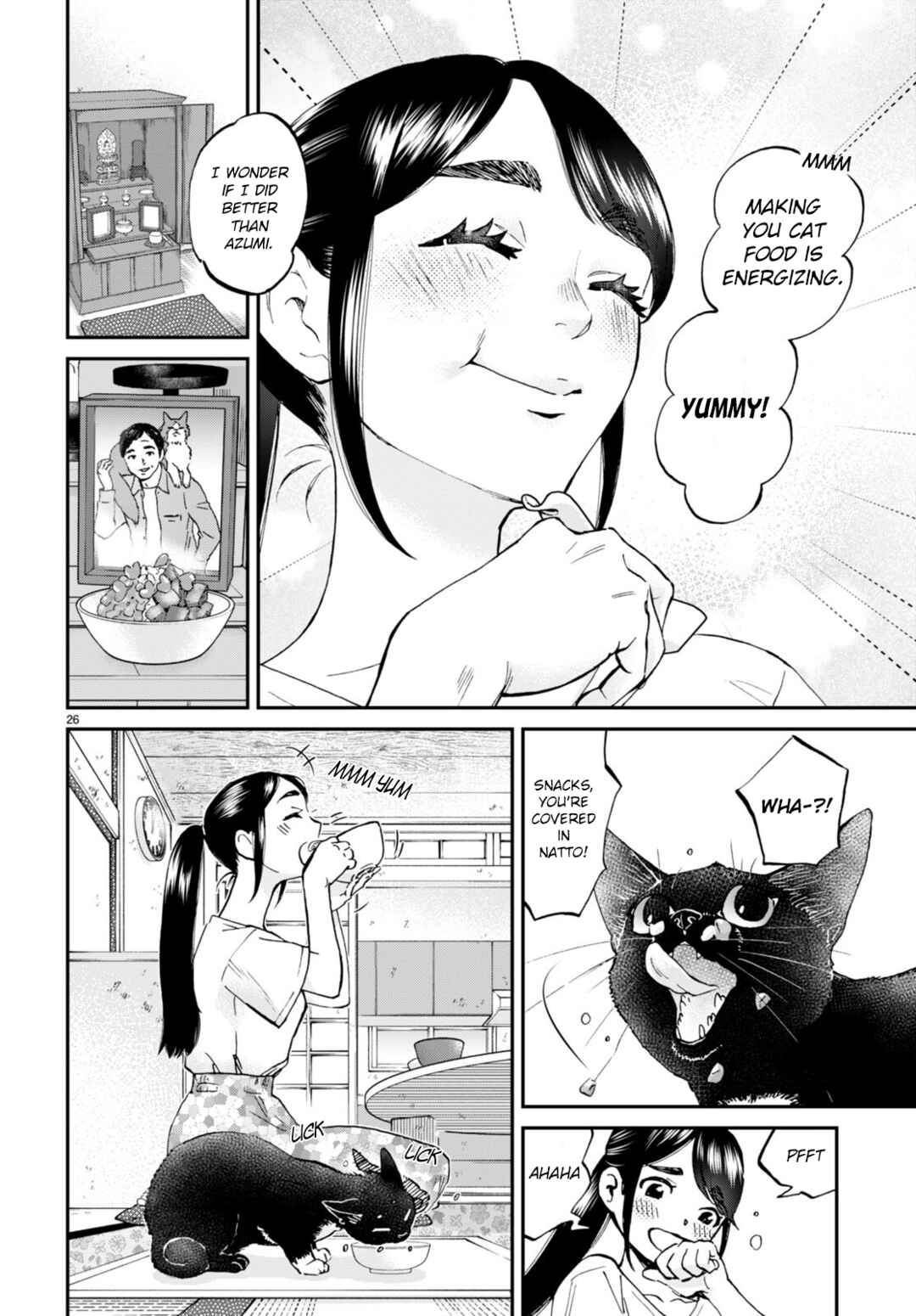 Page 26 Chapter 10 Hosomura-san and the Cats Snack