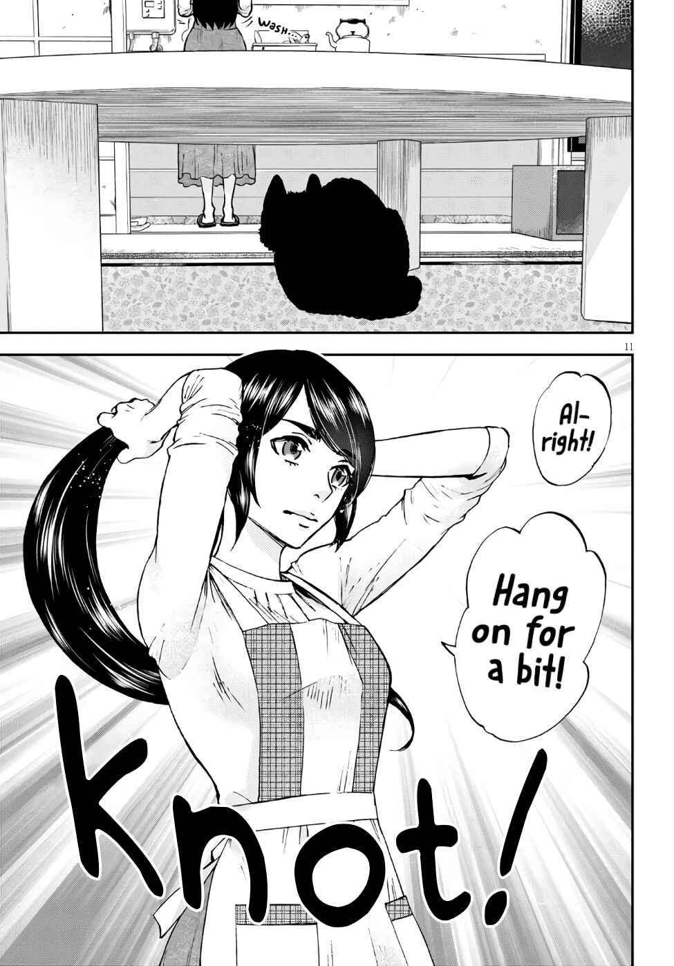 Page 11 Chapter 2 Hosomura-san and the Cats Snack