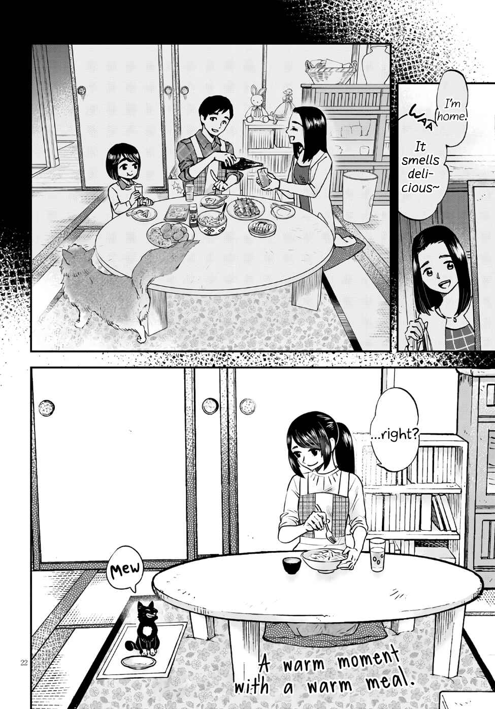 Page 22 Chapter 2 Hosomura-san and the Cats Snack