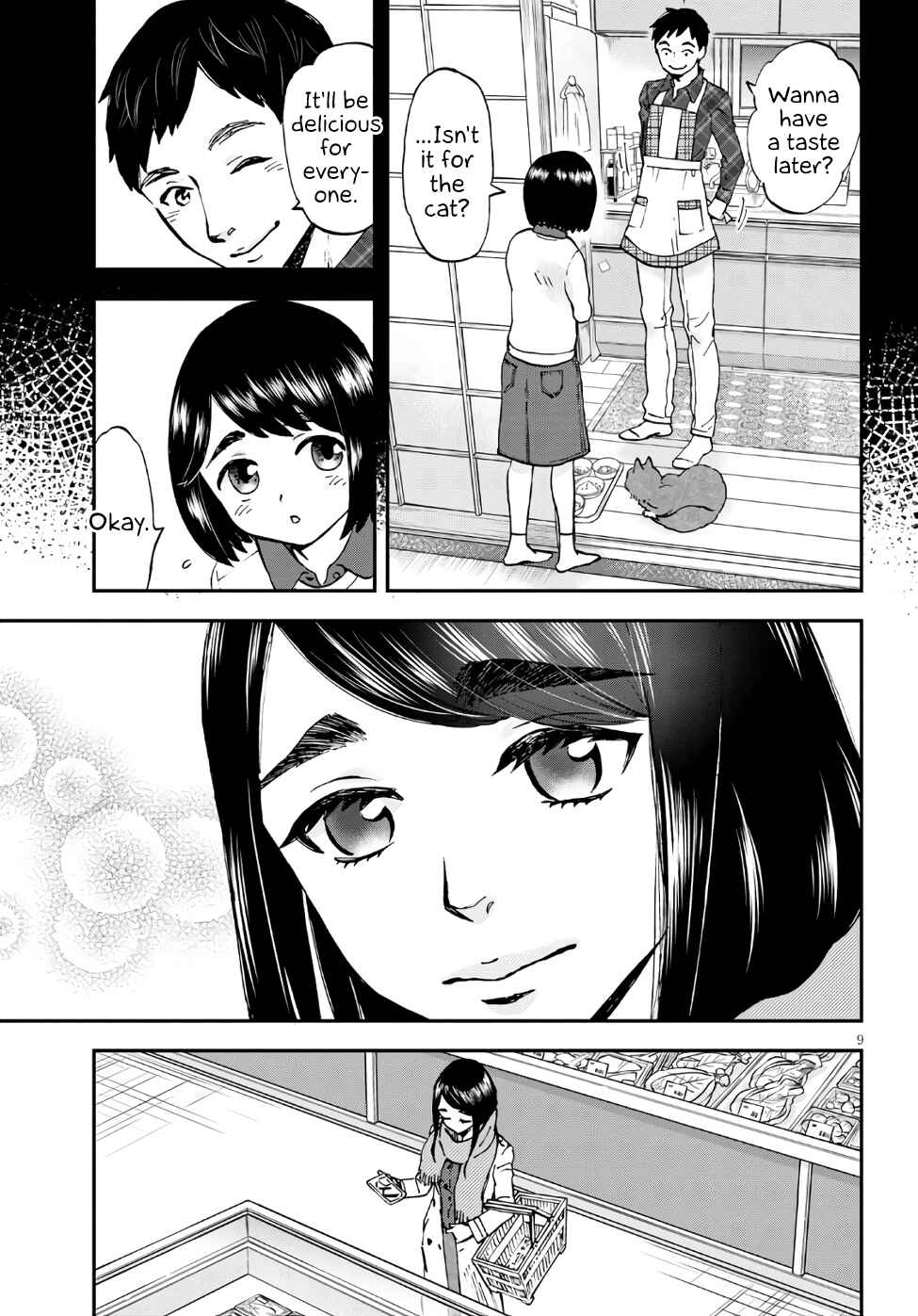 Page 9 Chapter 2 Hosomura-san and the Cats Snack