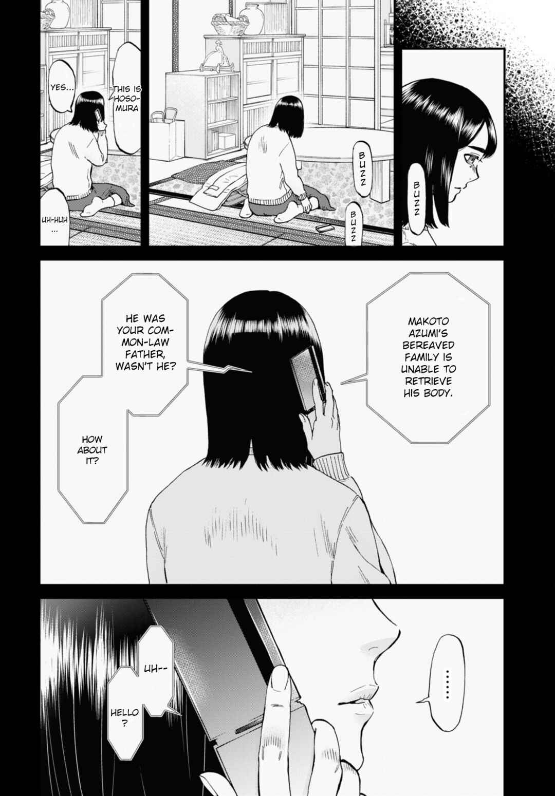 Page 4 Chapter 11 Hosomura-san and the Cats Snack