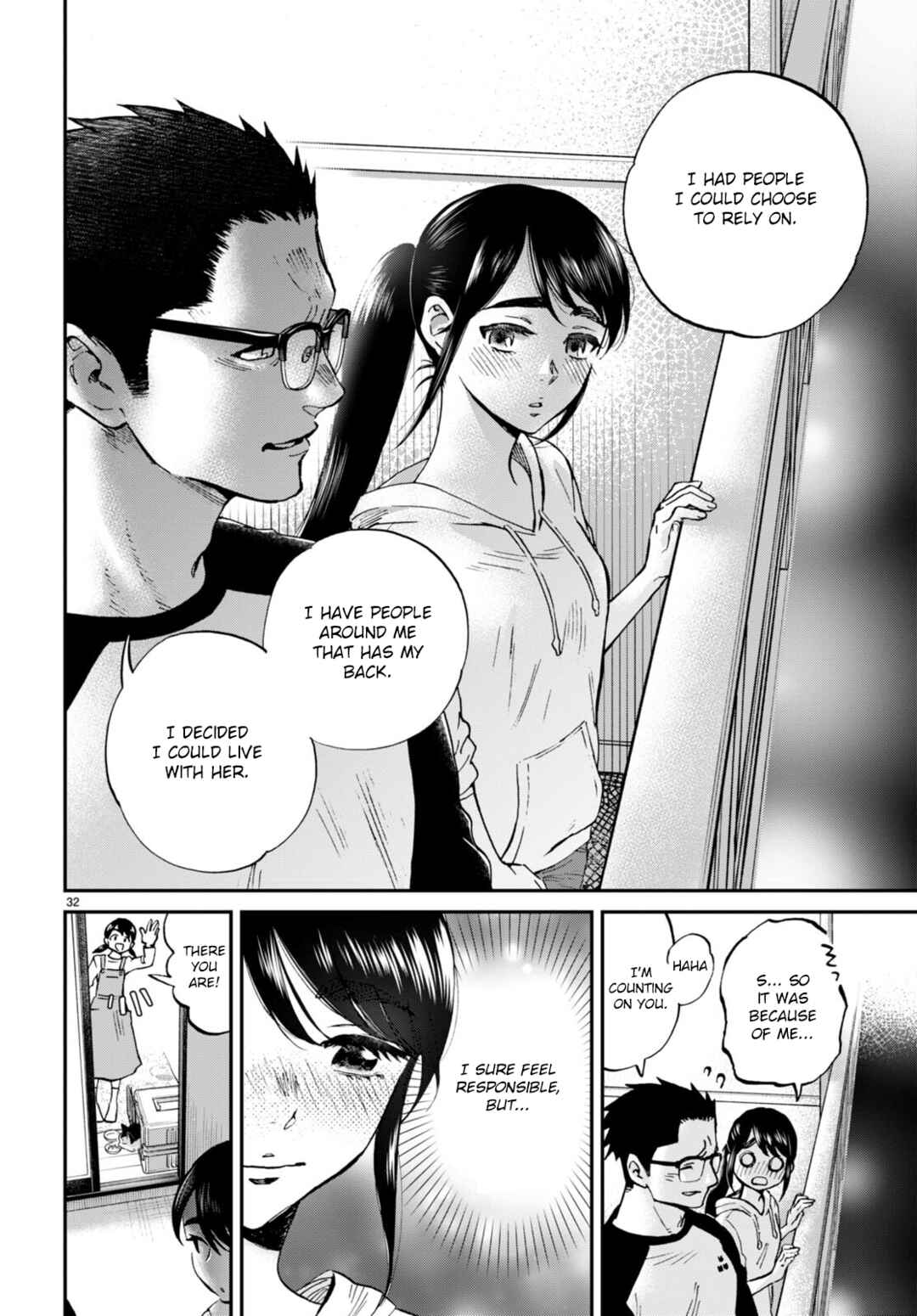 Page 32 Chapter 13 Hosomura-san and the Cats Snack
