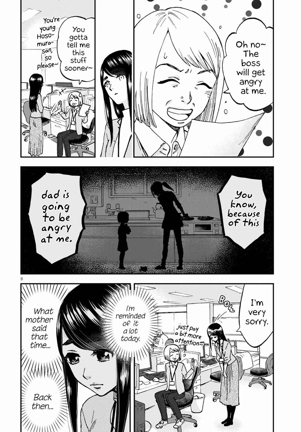 Page 8 Chapter 3 Hosomura-san and the Cats Snack