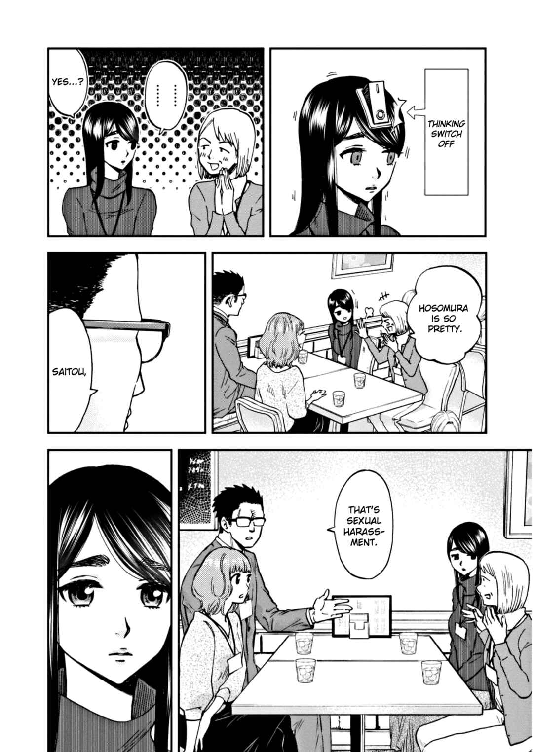 Page 12 Chapter 4 Hosomura-san and the Cats Snack