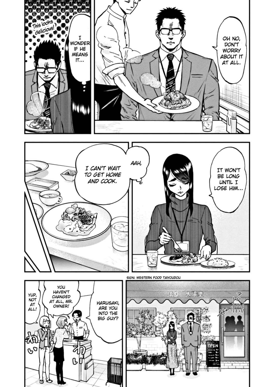 Page 14 Chapter 4 Hosomura-san and the Cats Snack