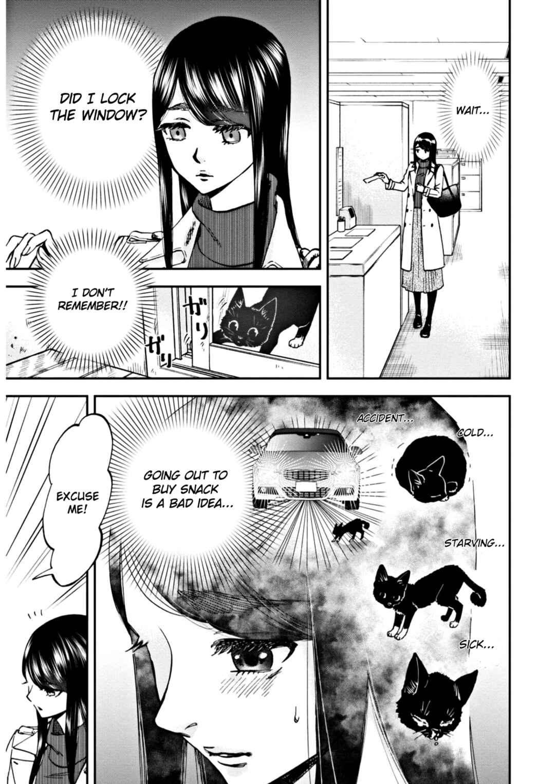 Page 5 Chapter 4 Hosomura-san and the Cats Snack