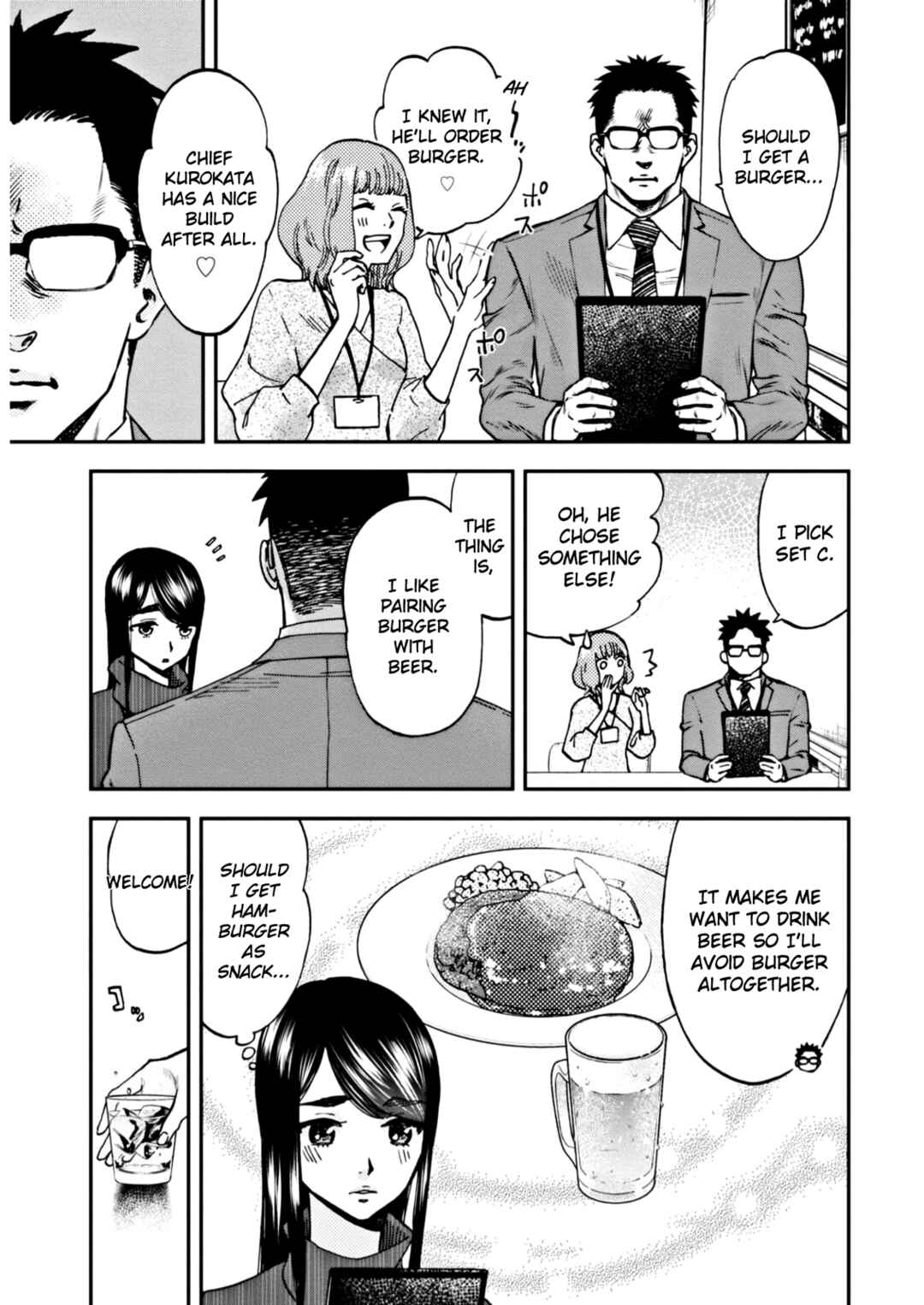 Page 9 Chapter 4 Hosomura-san and the Cats Snack