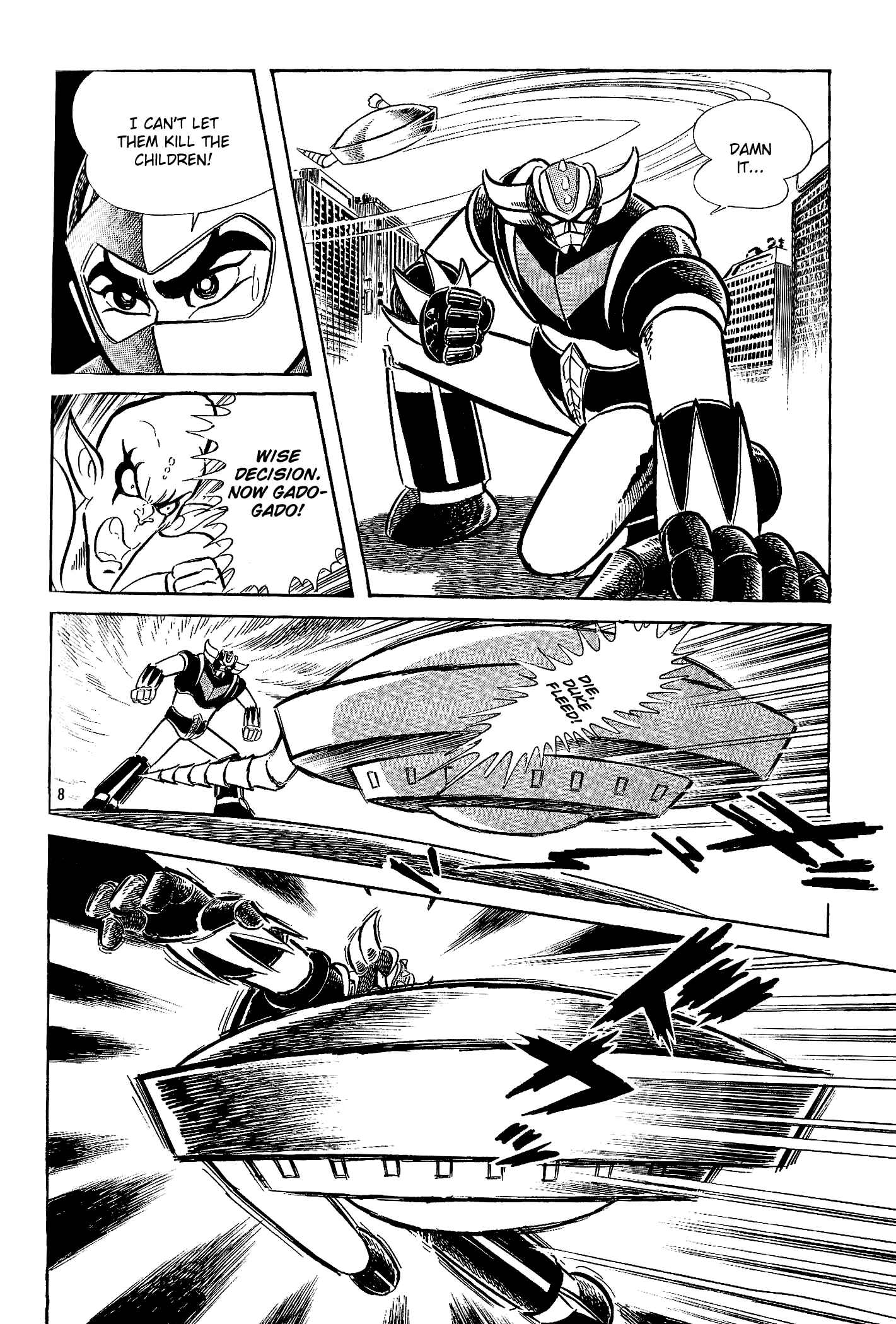Page 9 Chapter 8 UFO Robo Grendizer (Okazaki Yuu)