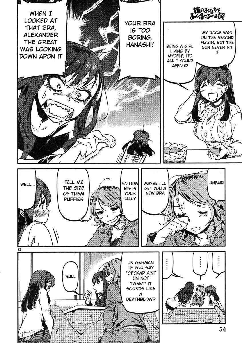 Page 12 Chapter 18 Ane no Onaka wo Fukuramaseru no wa Boku