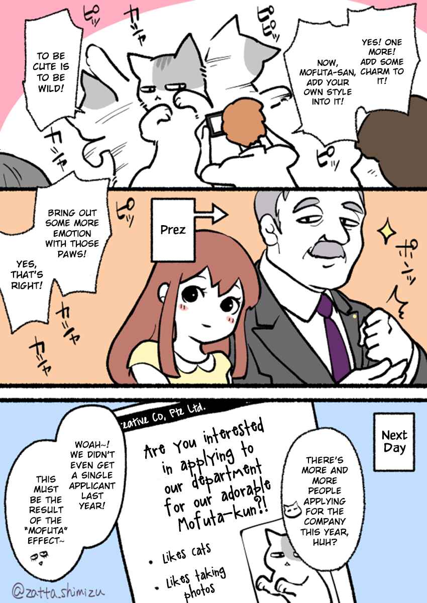 Page 3 Chapter 1 A Black Companys Employee Became a Cat, a Life-changing Story.