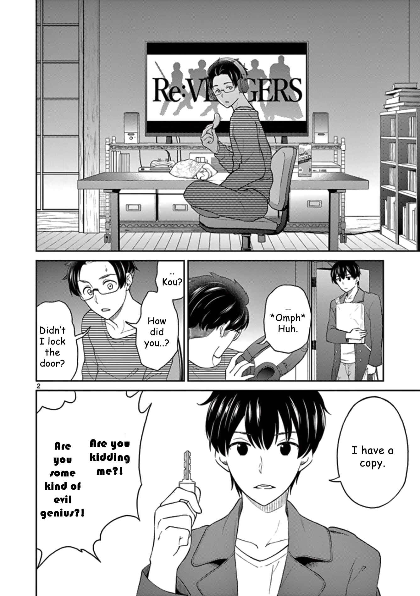 Page 2 Chapter 37 Otoko no Ko Tsuma