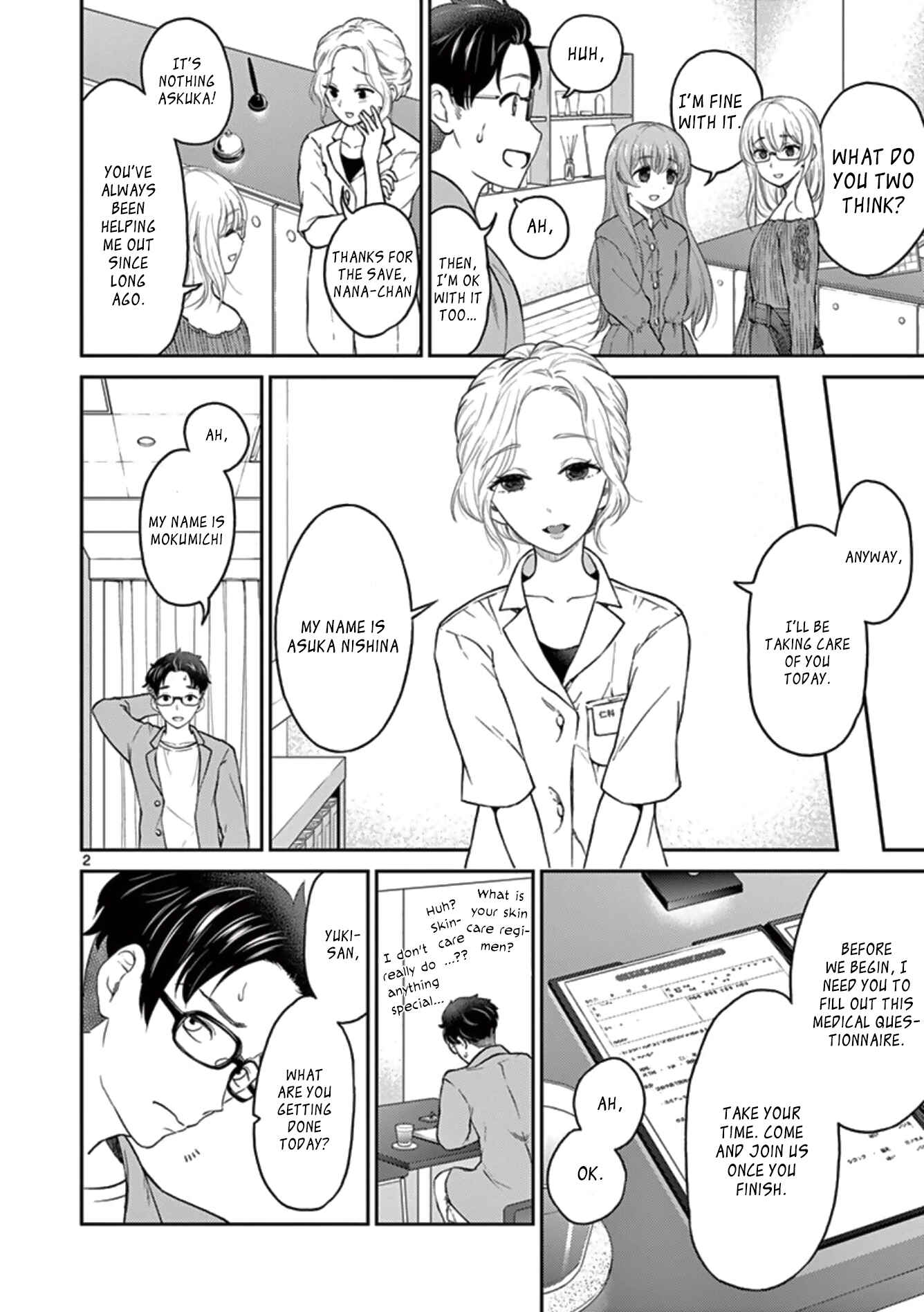 Page 2 Chapter 35 Otoko no Ko Tsuma
